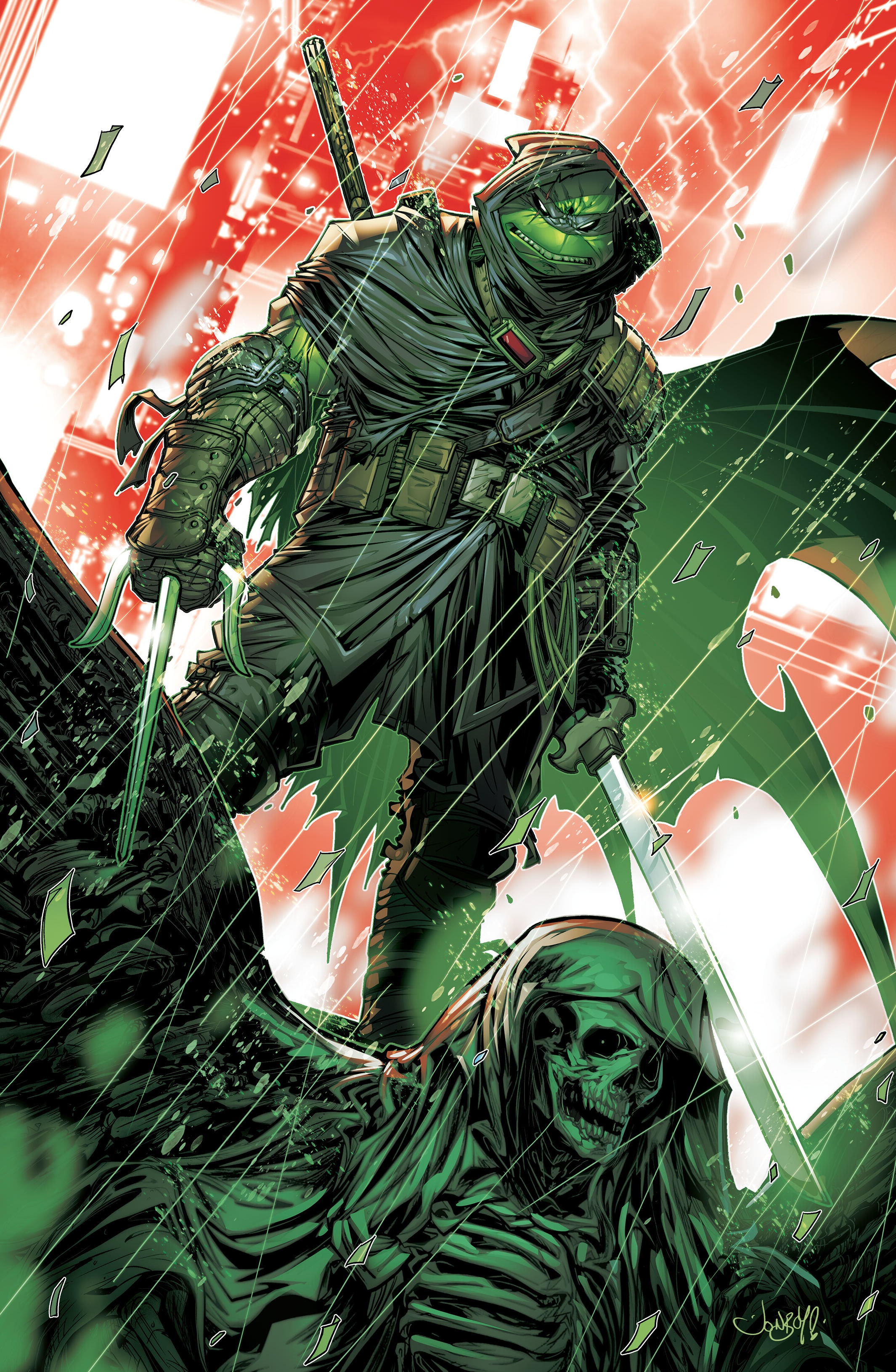 Read online Teenage Mutant Ninja Turtles: The Last Ronin - The Covers comic -  Issue # TPB (Part 2) - 87