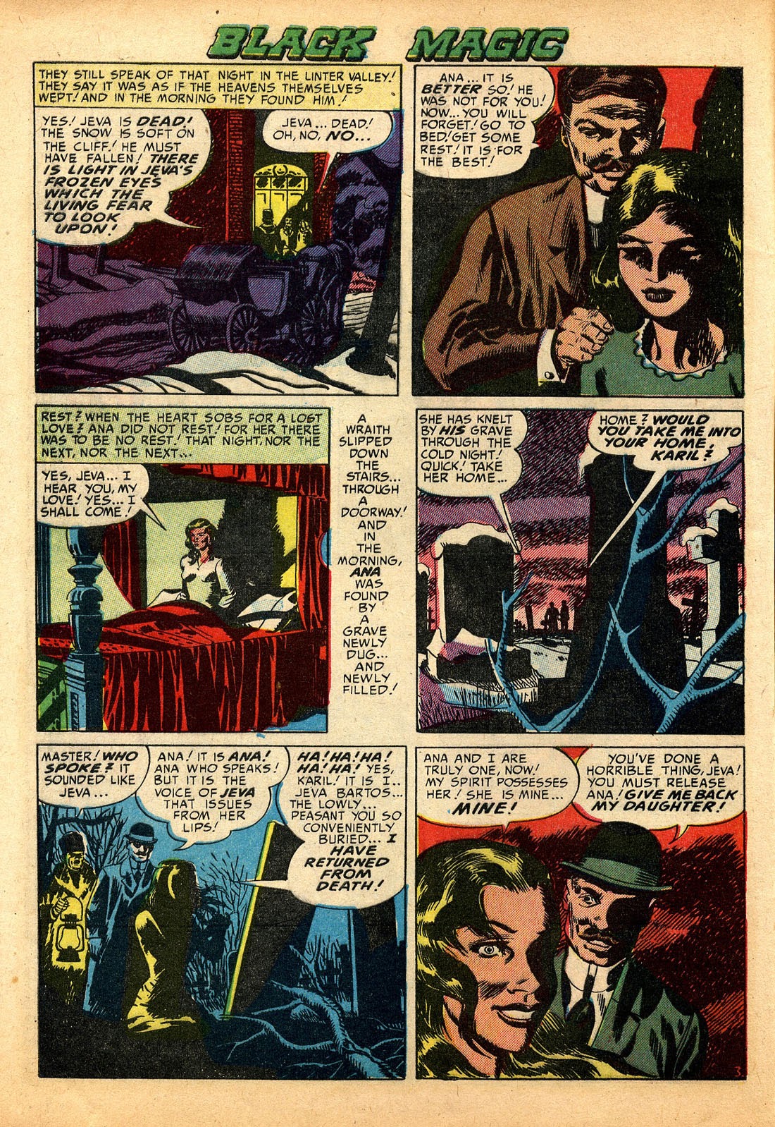 Read online Black Magic (1950) comic -  Issue #16 - 12
