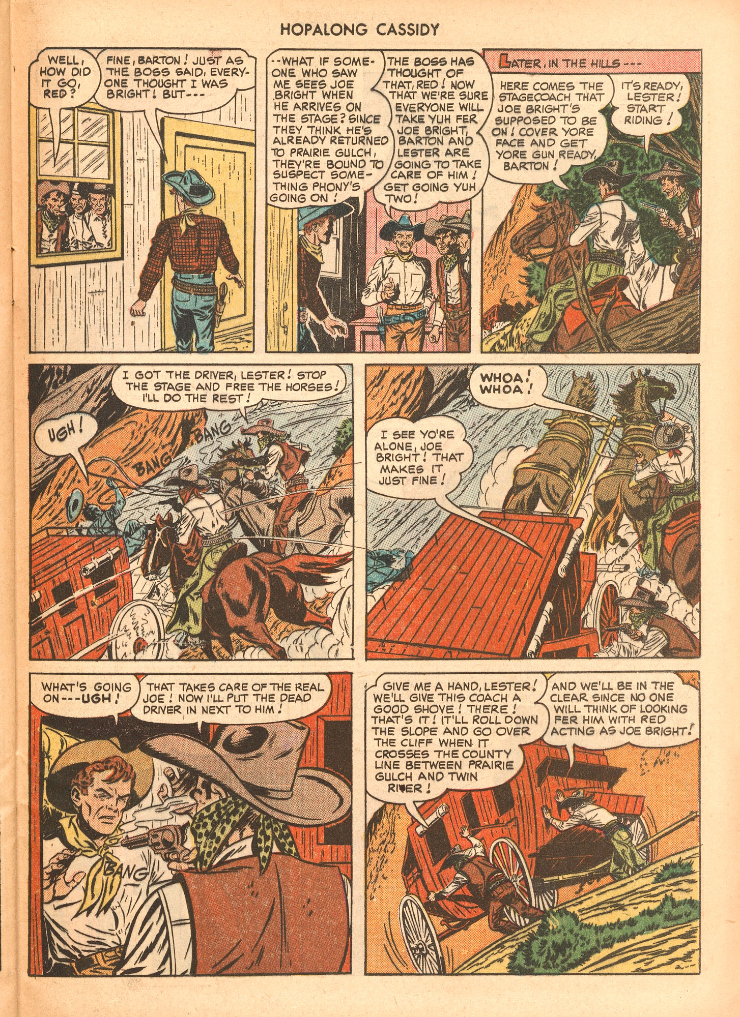 Read online Hopalong Cassidy comic -  Issue #47 - 41