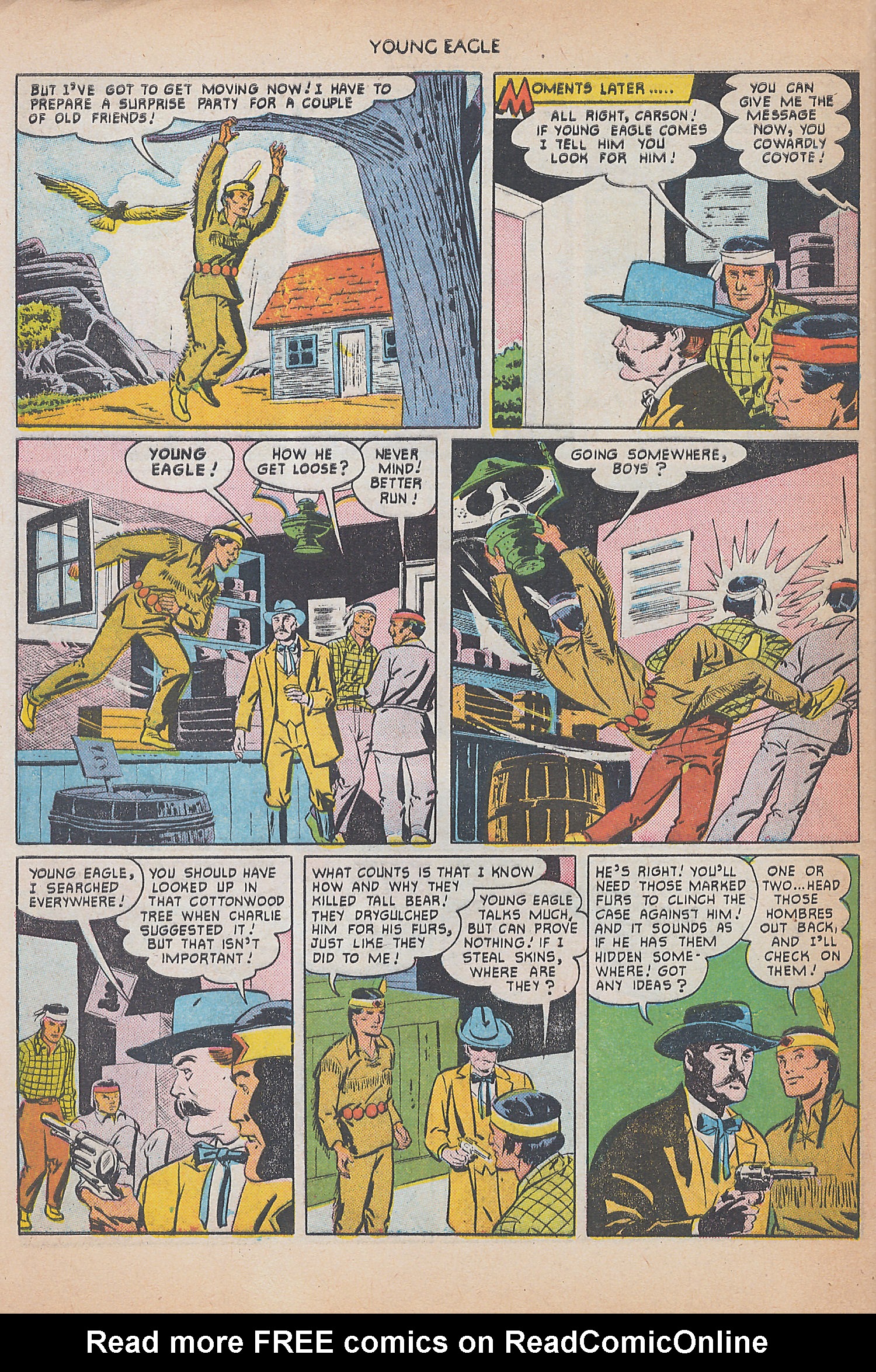 Read online Young Eagle comic -  Issue #3 - 32