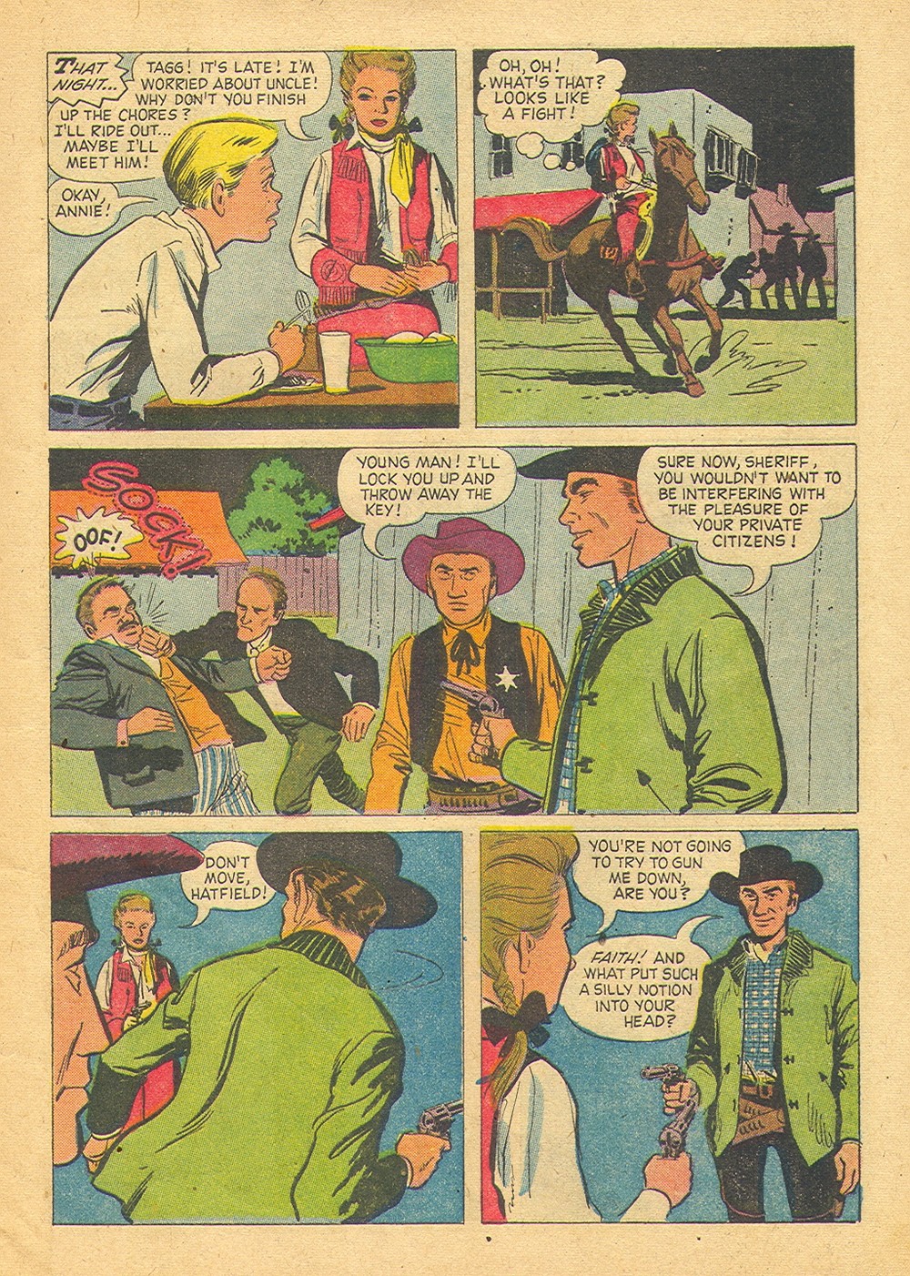 Read online Annie Oakley & Tagg comic -  Issue #7 - 9