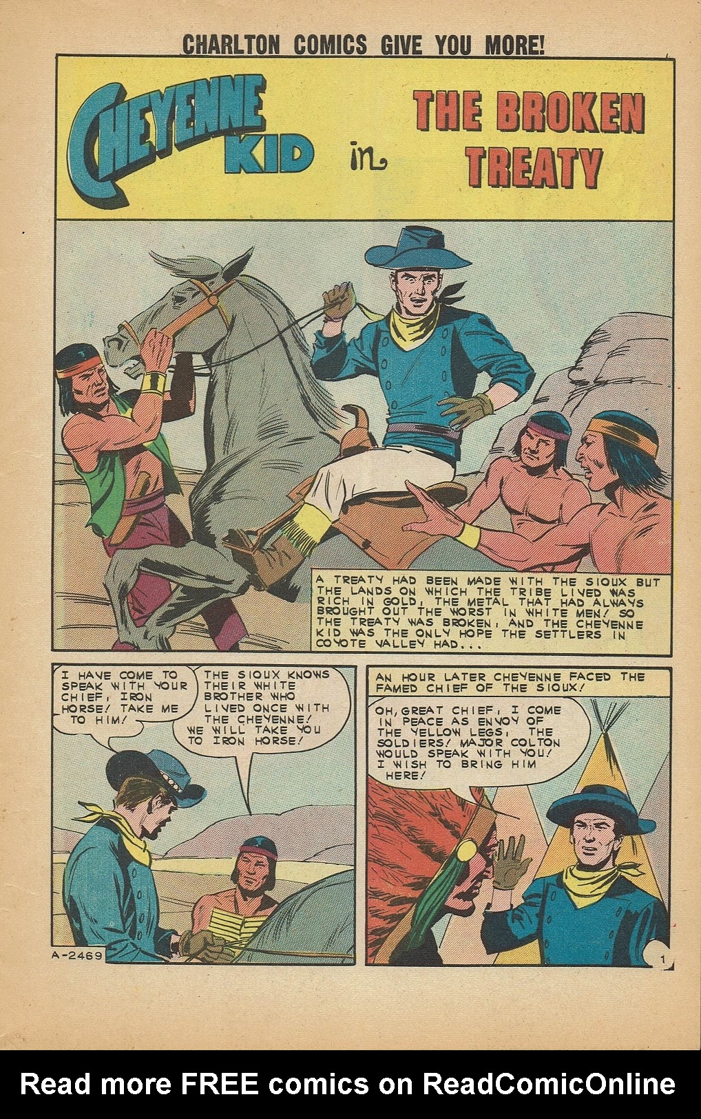 Read online Cheyenne Kid comic -  Issue #41 - 3