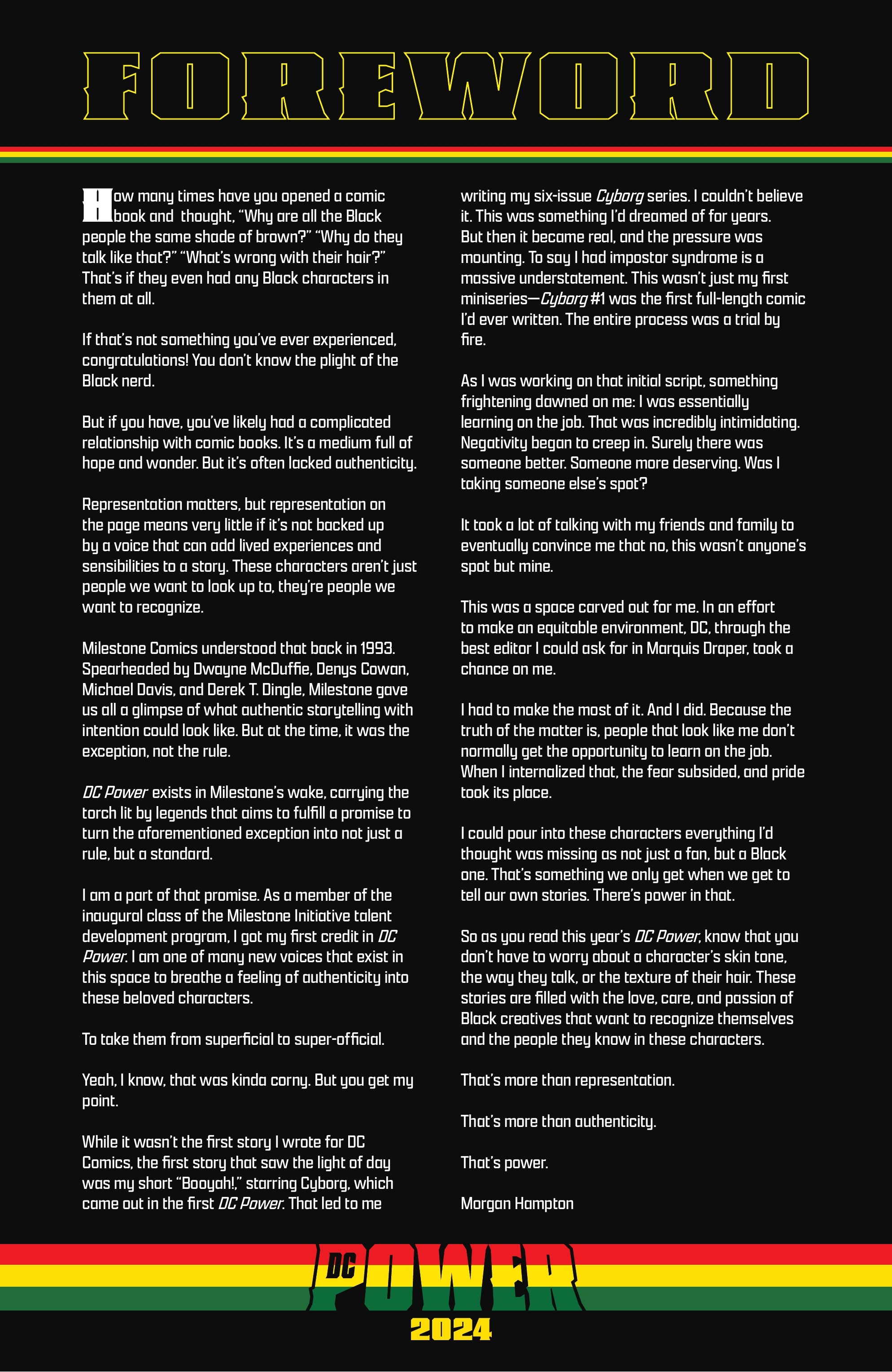 Read online DC Power comic -  Issue # TPB - 4