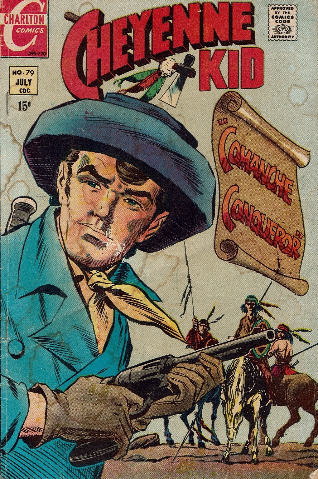 Read online Cheyenne Kid comic -  Issue #79 - 1