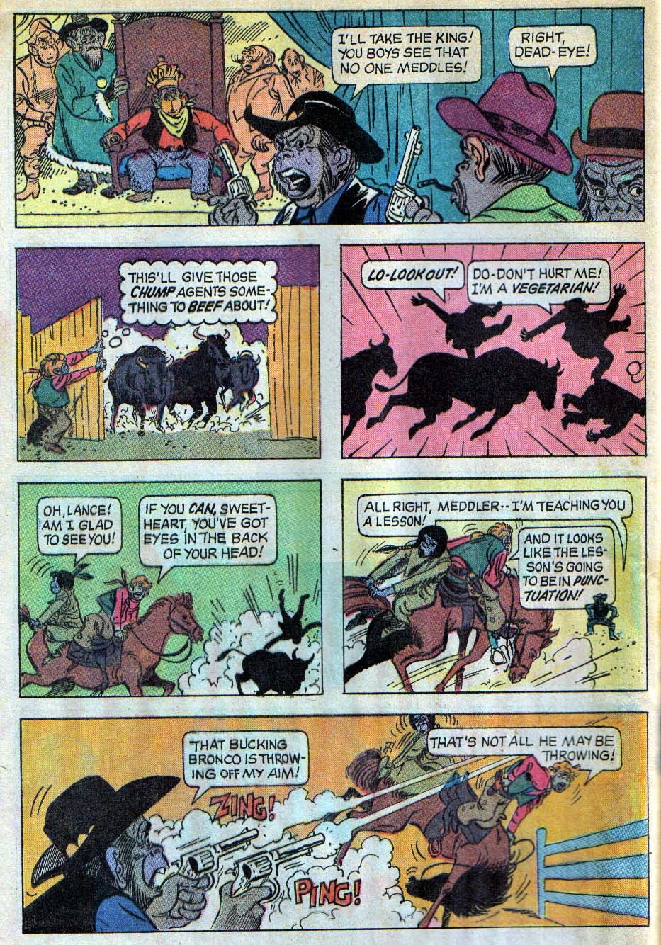 Read online Lancelot Link Secret Chimp comic -  Issue #5 - 25