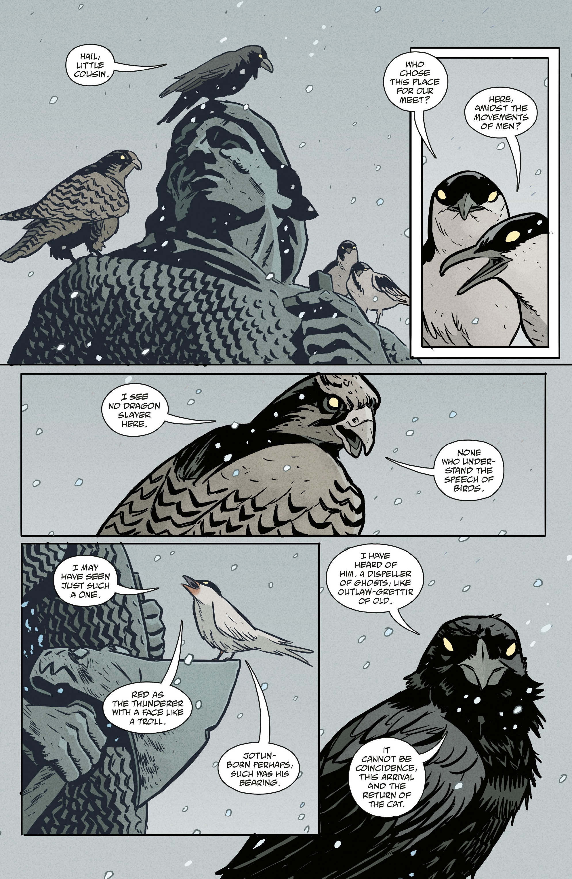 Read online Hellboy Winter Special: The Yule Cat comic -  Issue # Full - 4