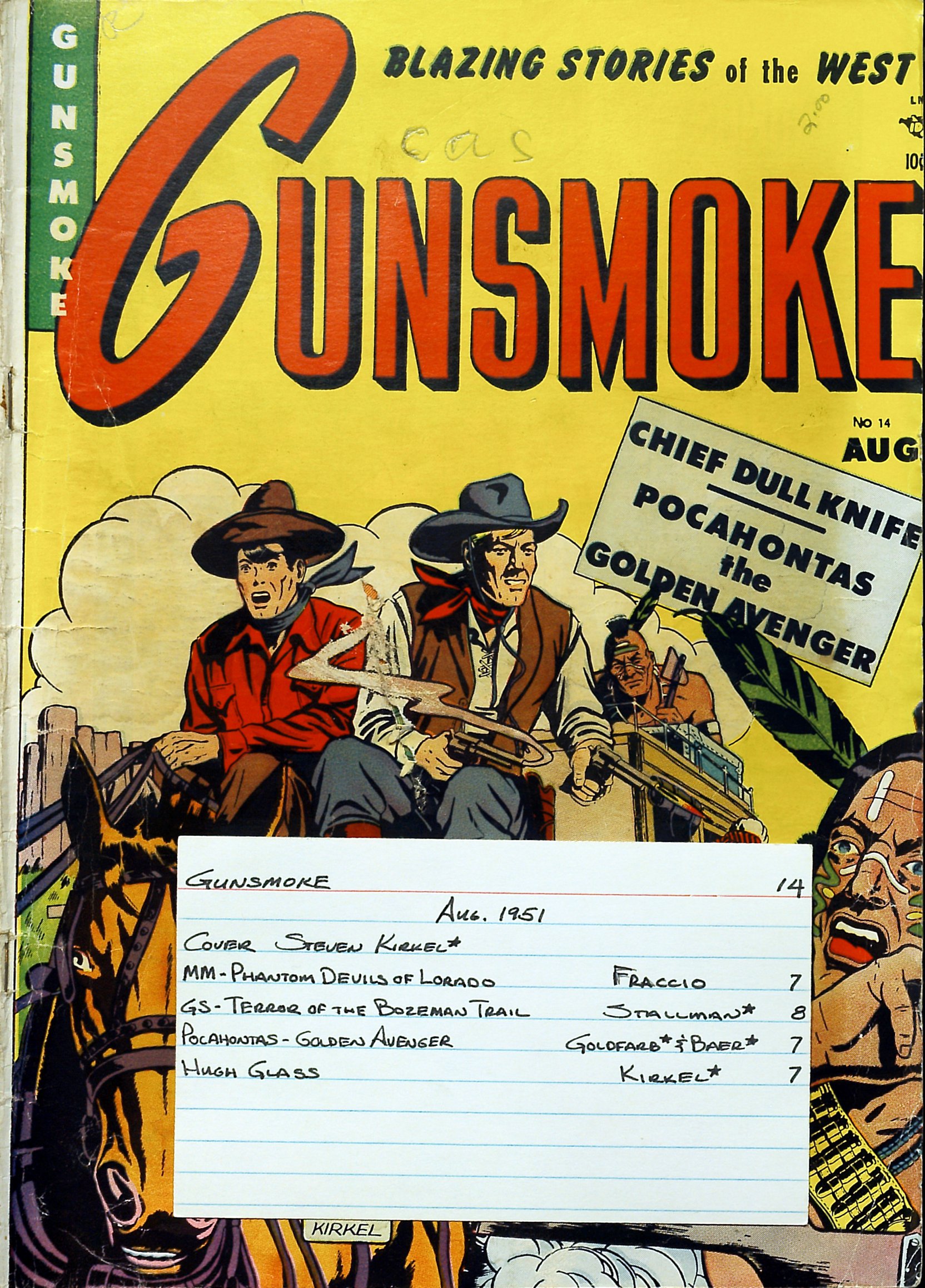 Read online Gunsmoke comic -  Issue #14 - 37