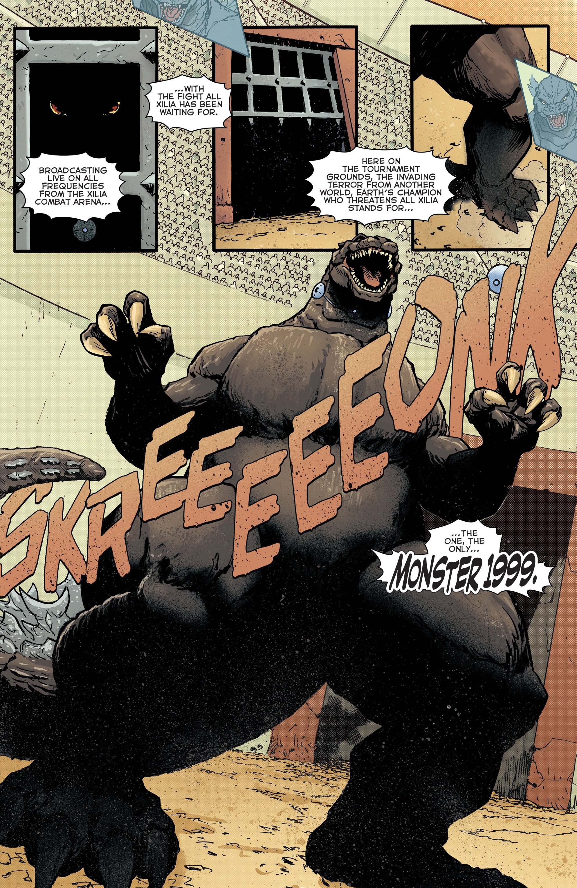 Read online Godzilla Rivals: Round One comic -  Issue # TPB (Part 2) - 7