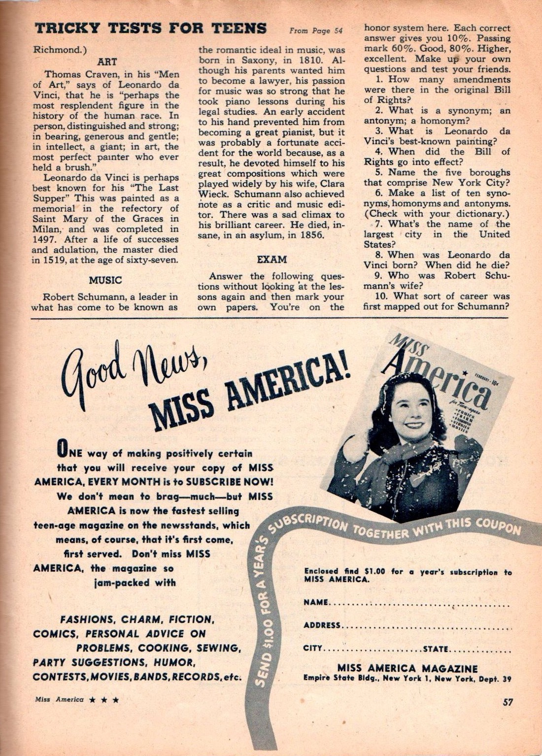 Read online Miss America Magazine comic -  Issue #5 - 57