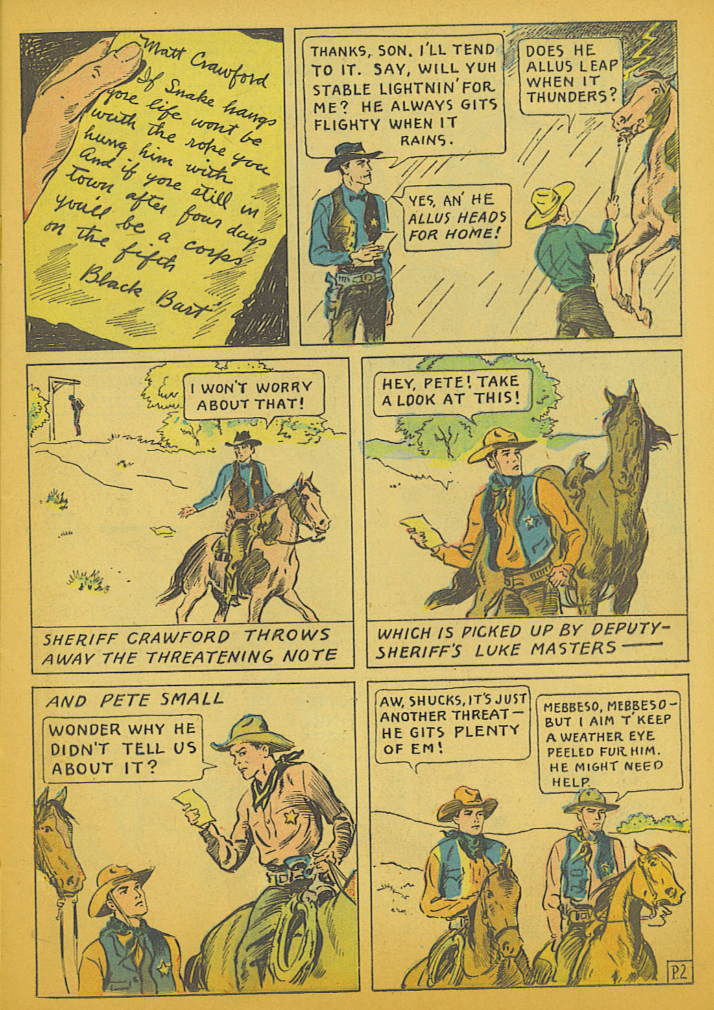 Read online Western Picture Stories comic -  Issue #2 - 9