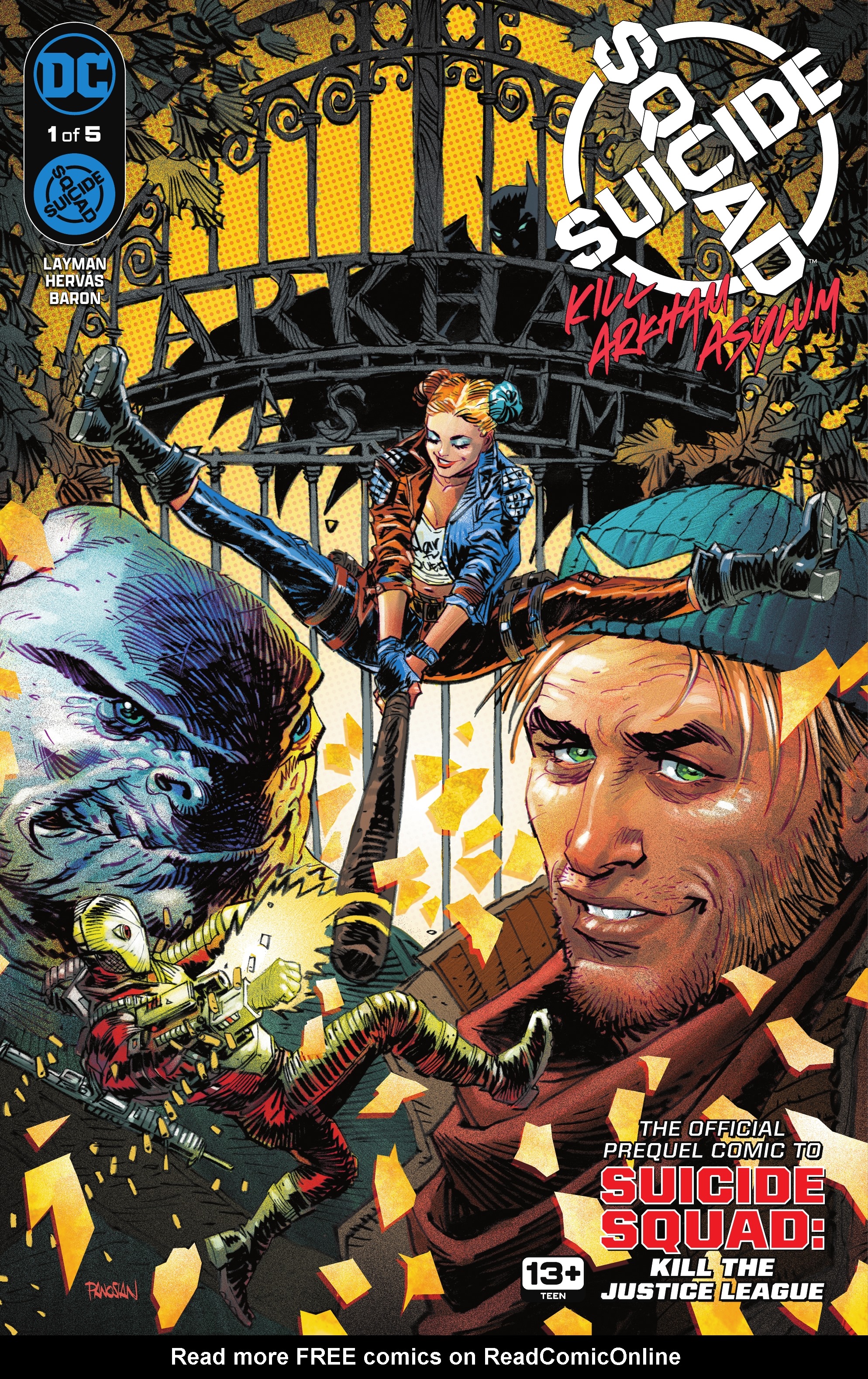 Read online Suicide Squad: Kill Arkham Asylum comic -  Issue #1 - 1