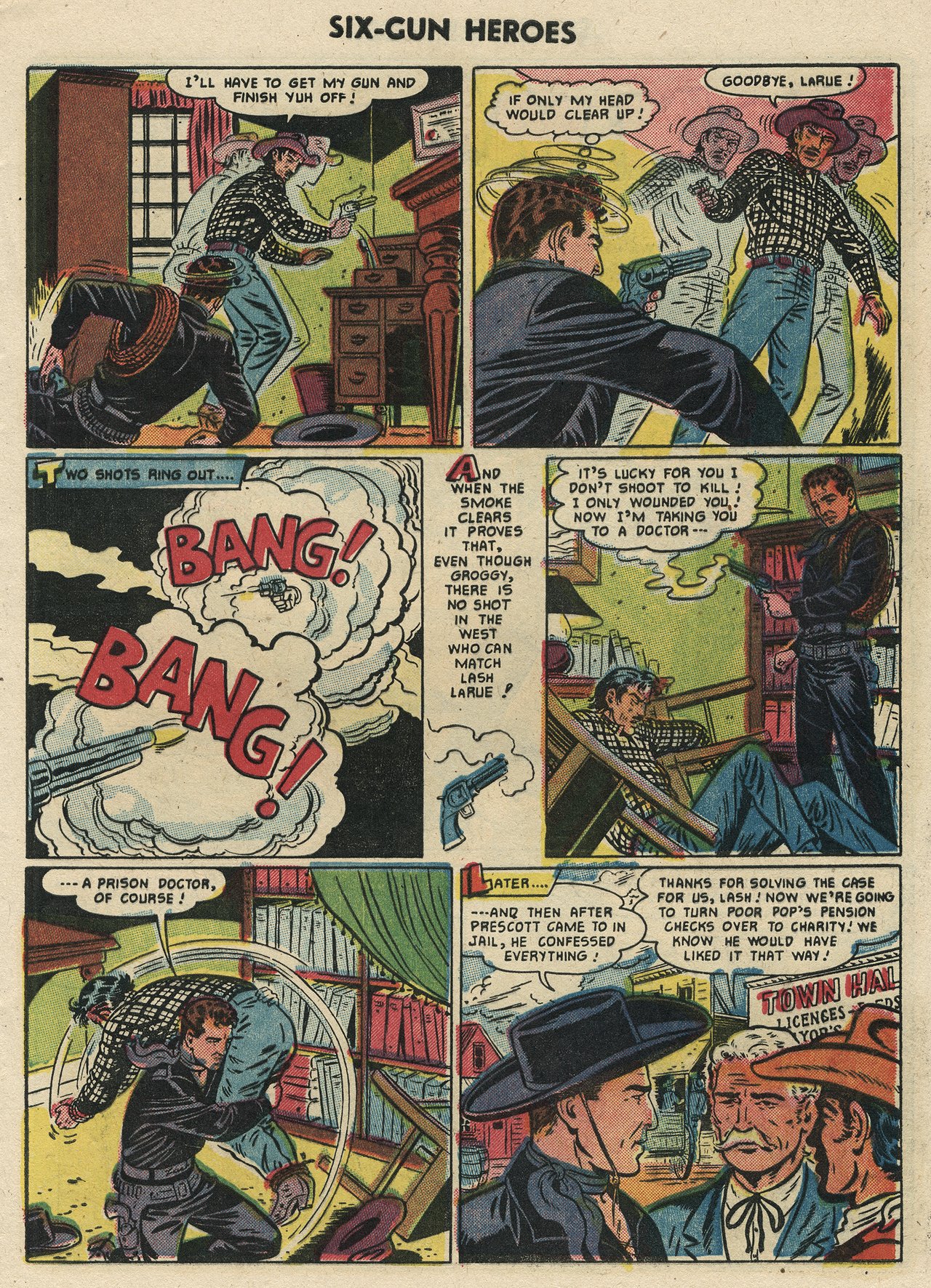 Read online Six-Gun Heroes comic -  Issue #33 - 9
