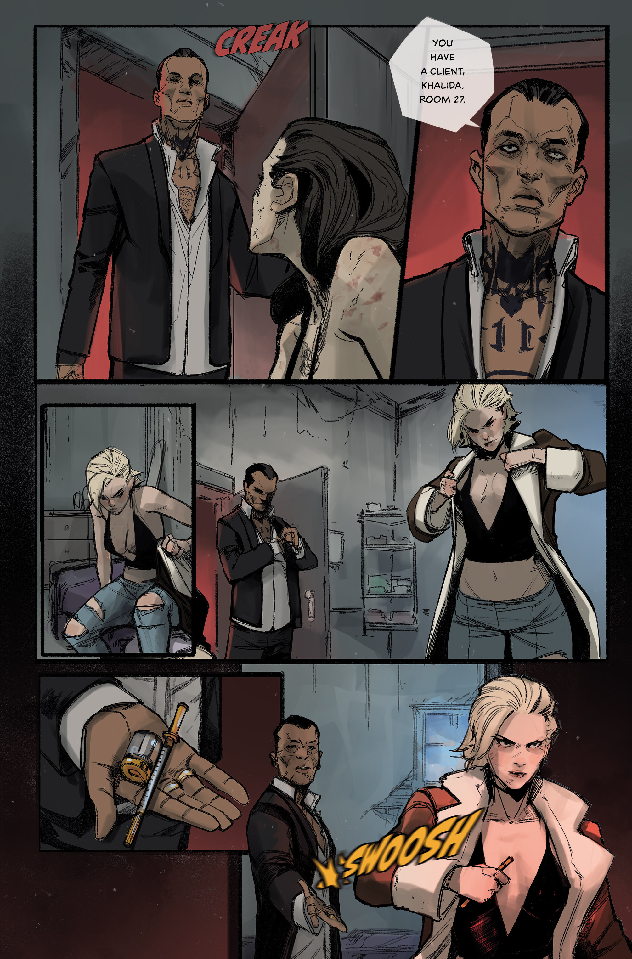 Read online Gumaa: The Beginning of Her comic -  Issue #1 - 32