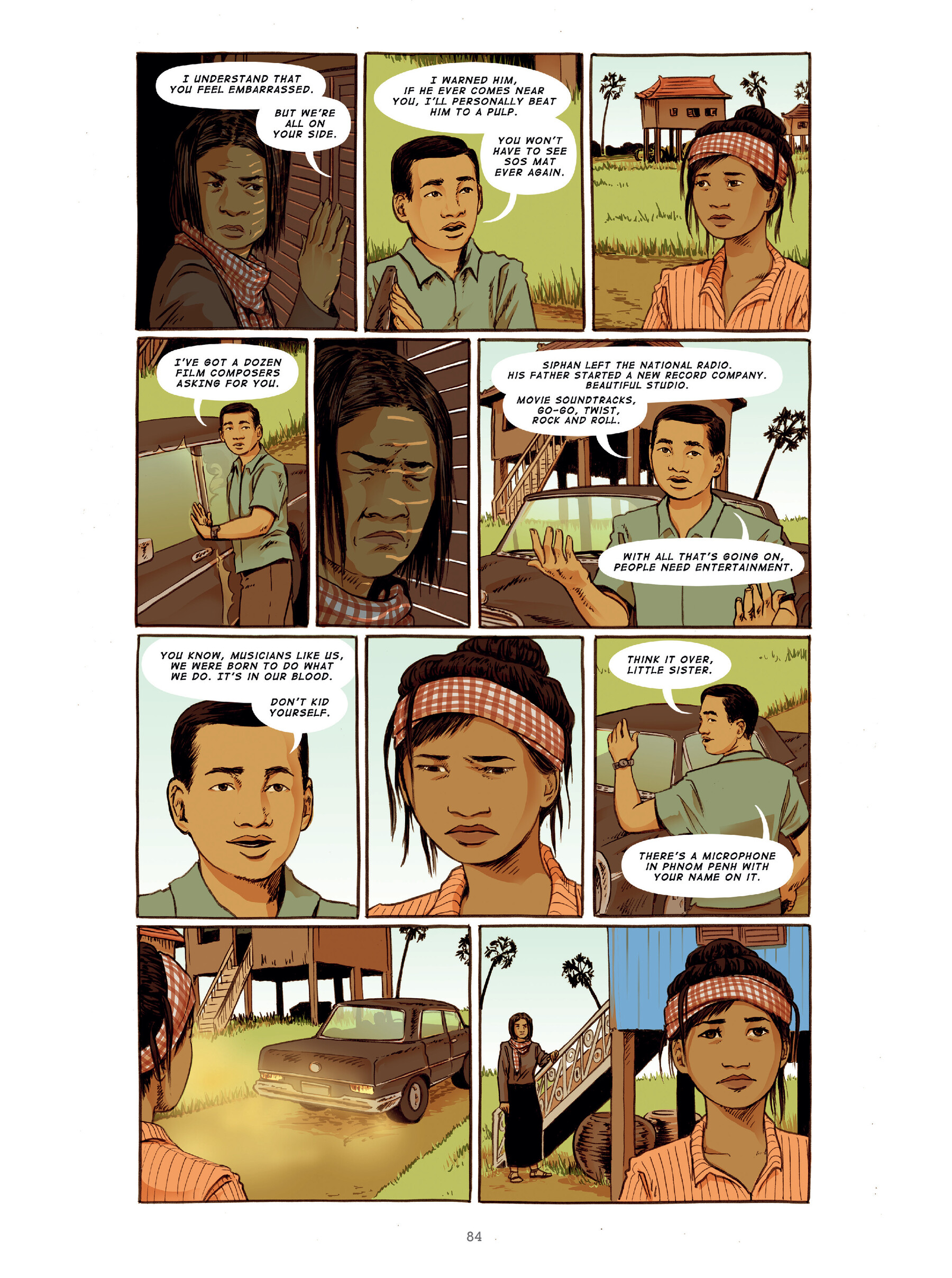Read online The Golden Voice: The Ballad of Cambodian Rock's Lost Queen comic -  Issue # TPB (Part 1) - 83