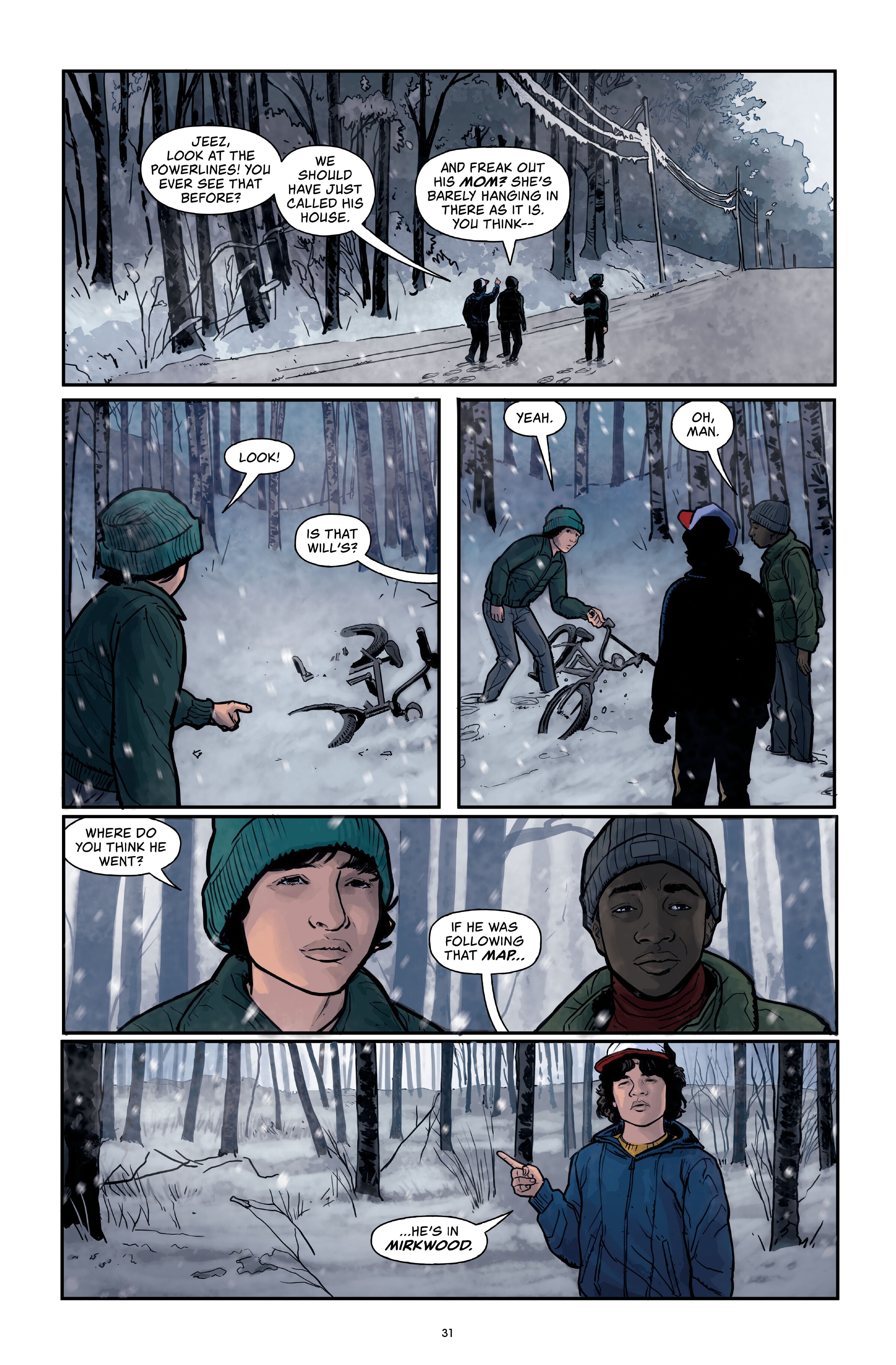Read online Stranger Things Library Edition comic -  Issue # TPB 3 (Part 1) - 31