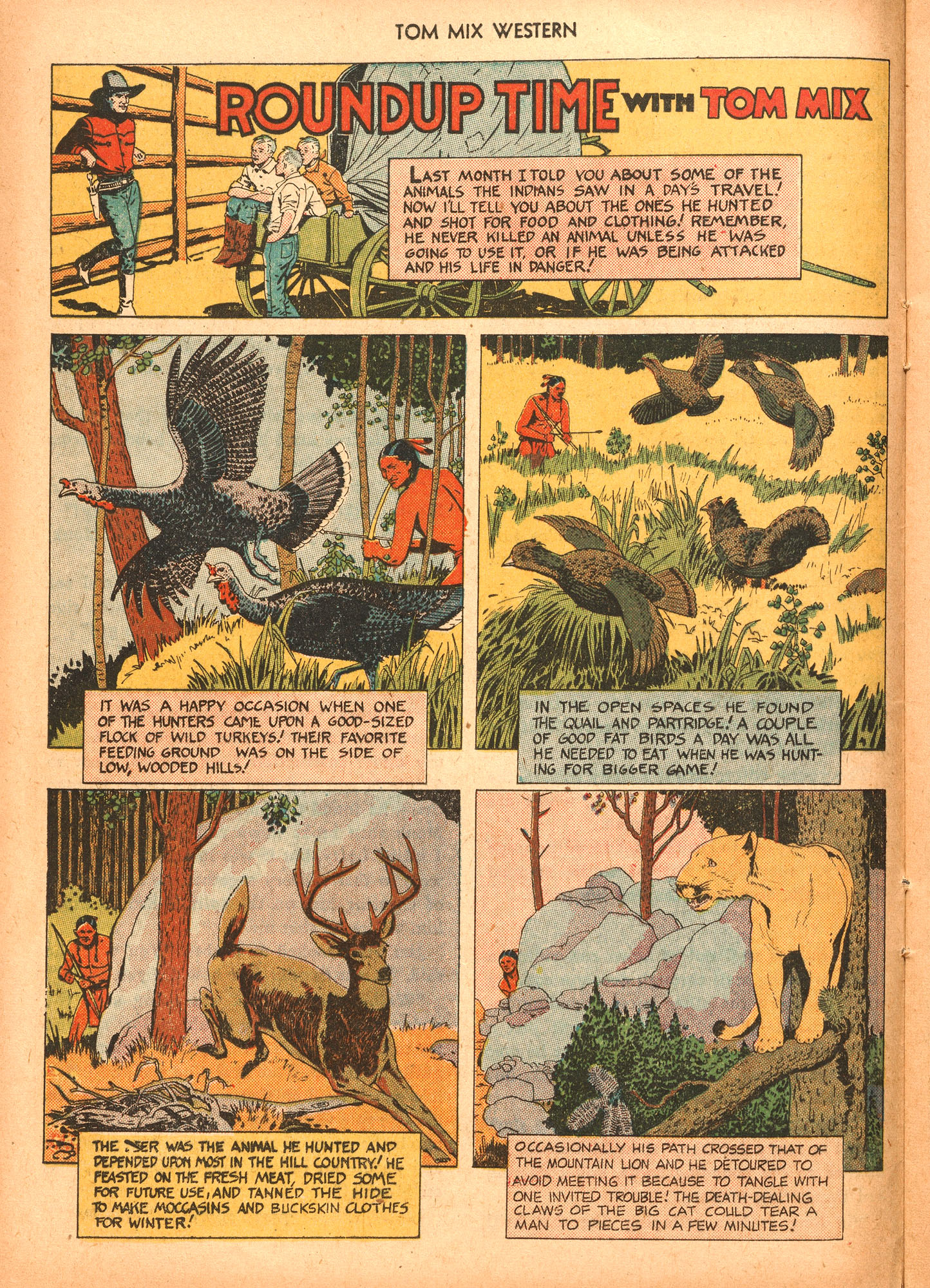 Read online Tom Mix Western (1948) comic -  Issue #34 - 12