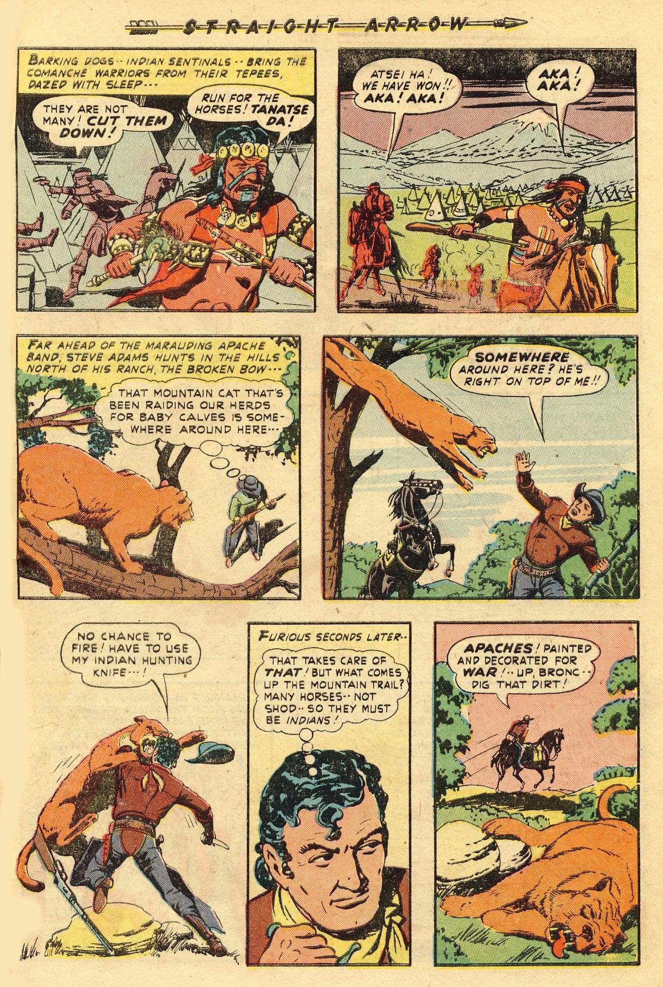 Read online Straight Arrow comic -  Issue #12 - 27