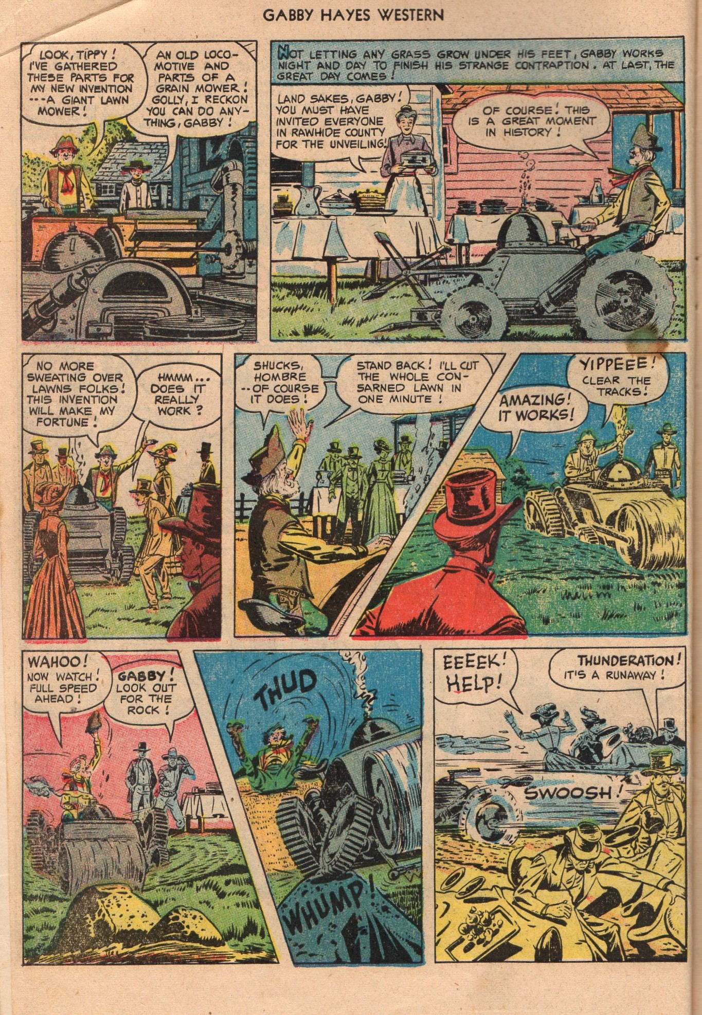 Read online Gabby Hayes Western comic -  Issue #50 - 4
