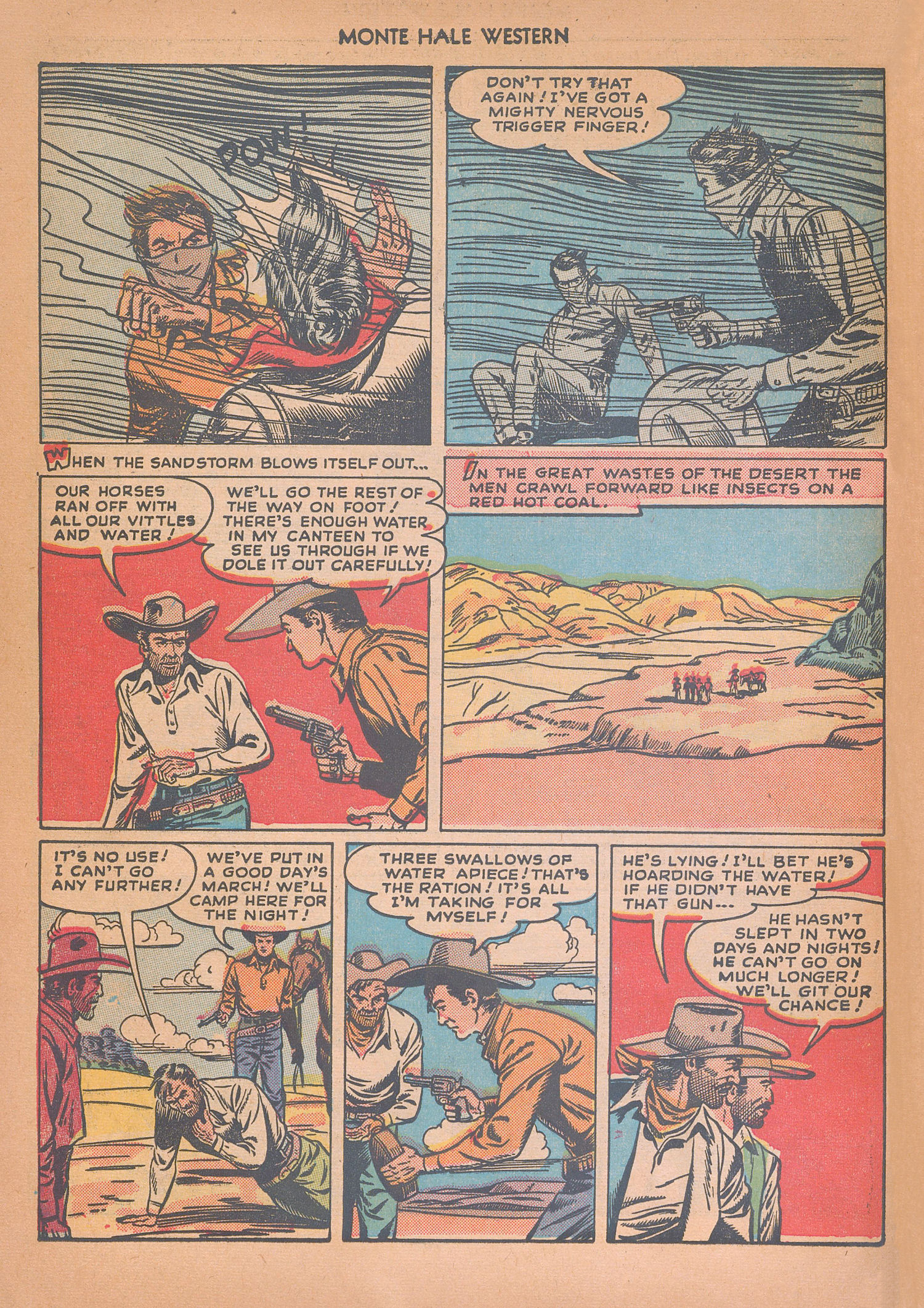 Read online Monte Hale Western comic -  Issue #32 - 10