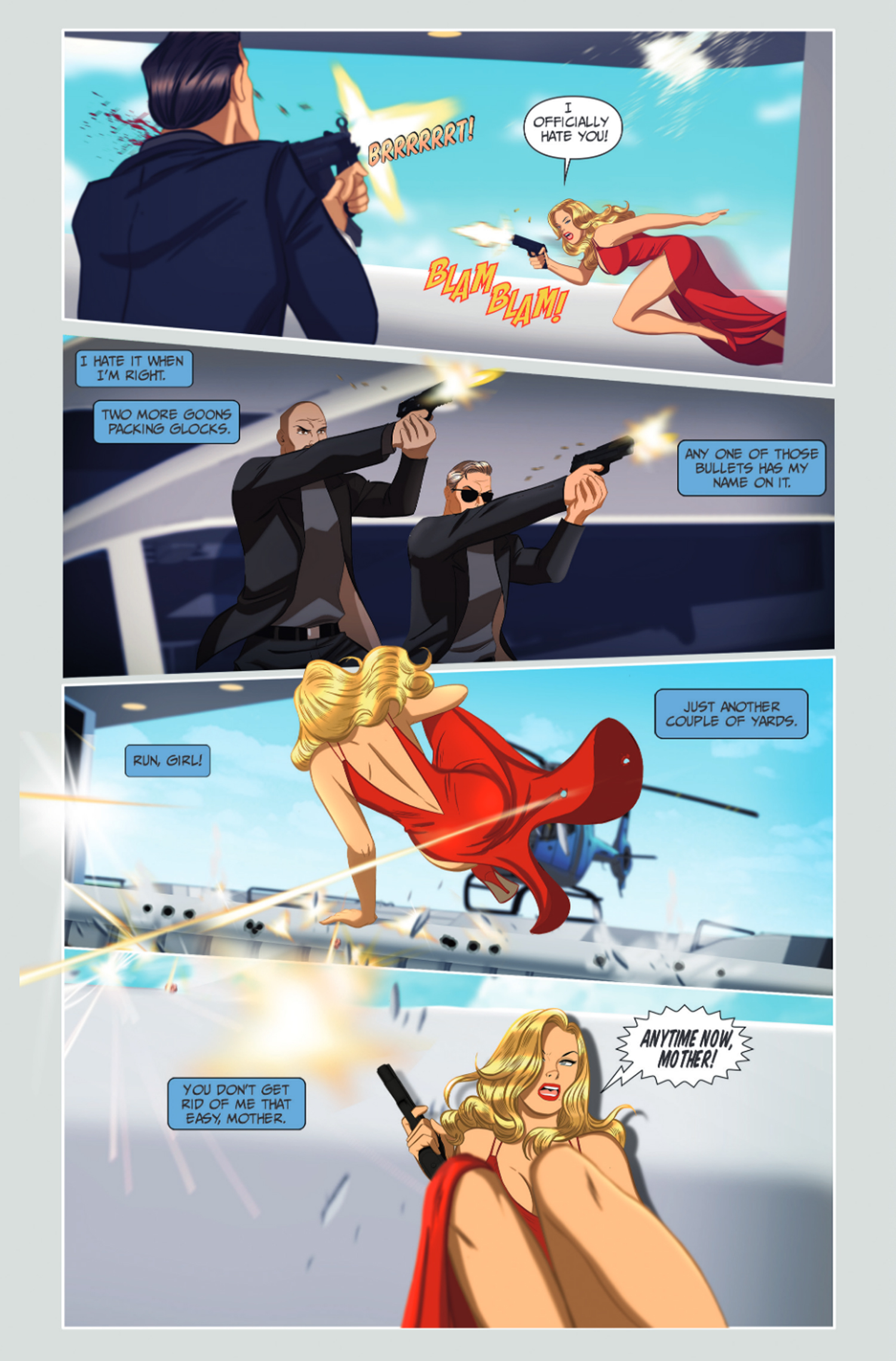 Read online Scarlett Couture: The Munich File comic -  Issue #5 - 16