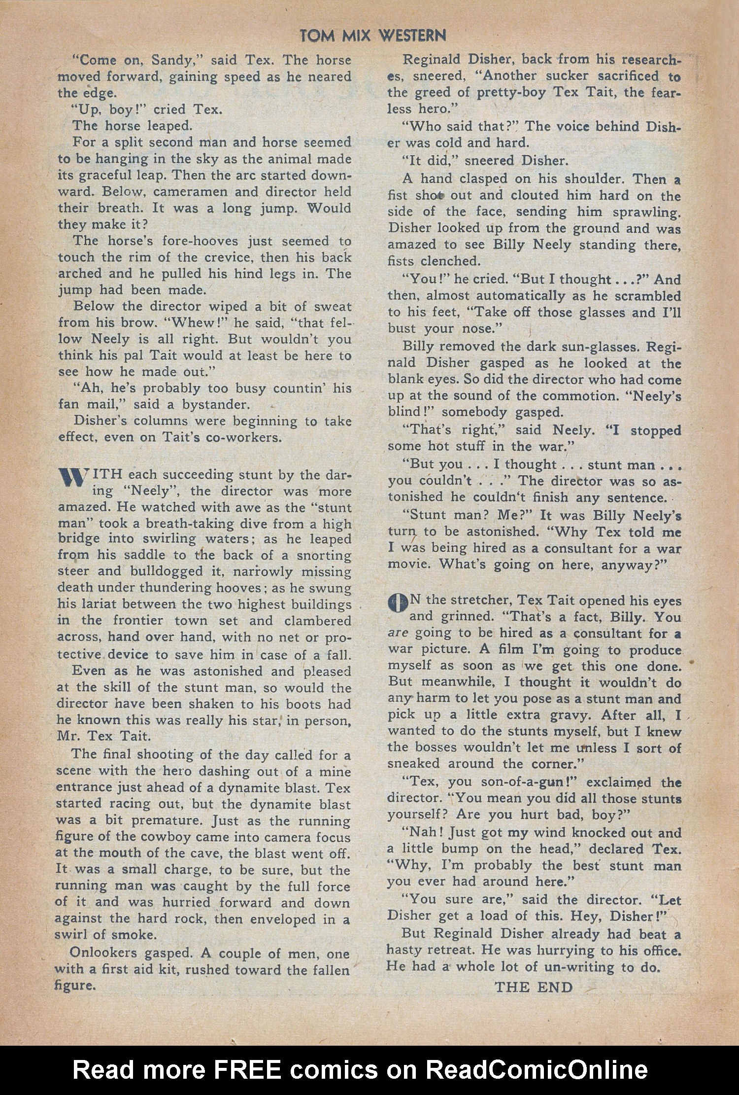 Read online Tom Mix Western (1948) comic -  Issue #14 - 24