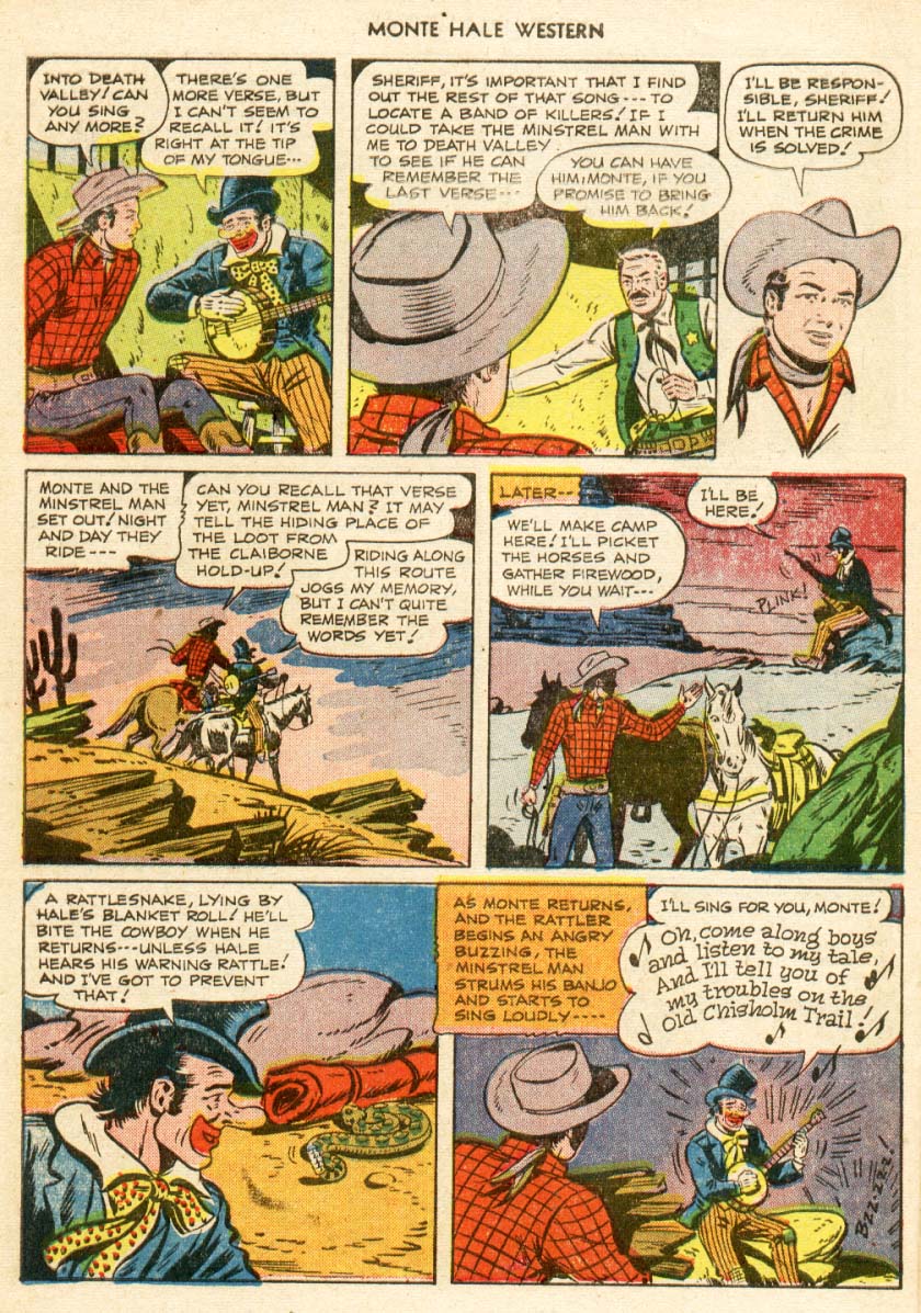 Read online Monte Hale Western comic -  Issue #58 - 5