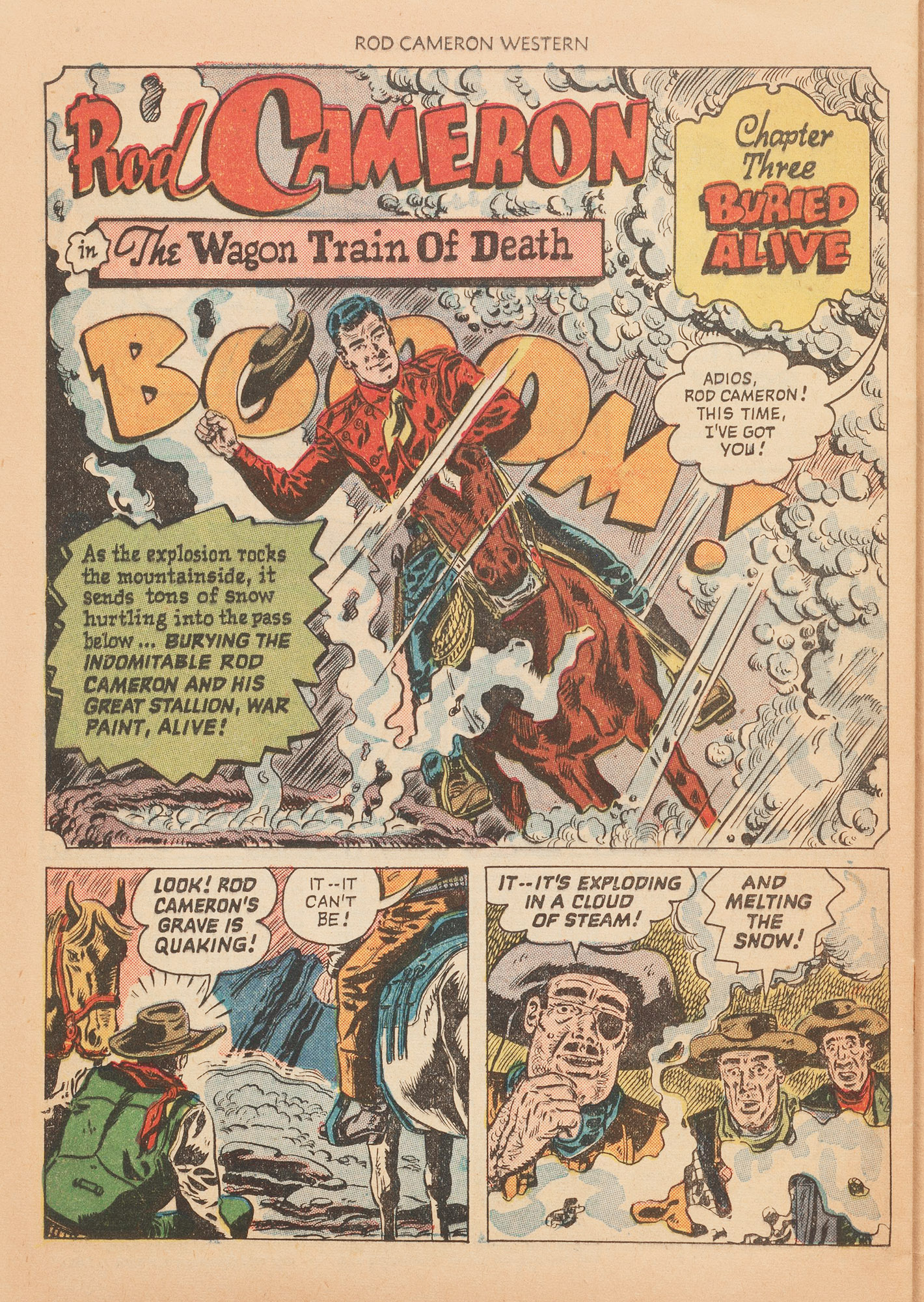 Read online Rod Cameron Western comic -  Issue #7 - 24