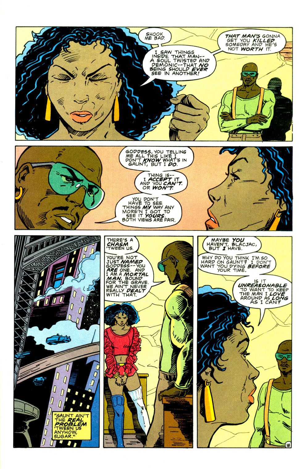 Read online Grimjack comic -  Issue #28 - 21