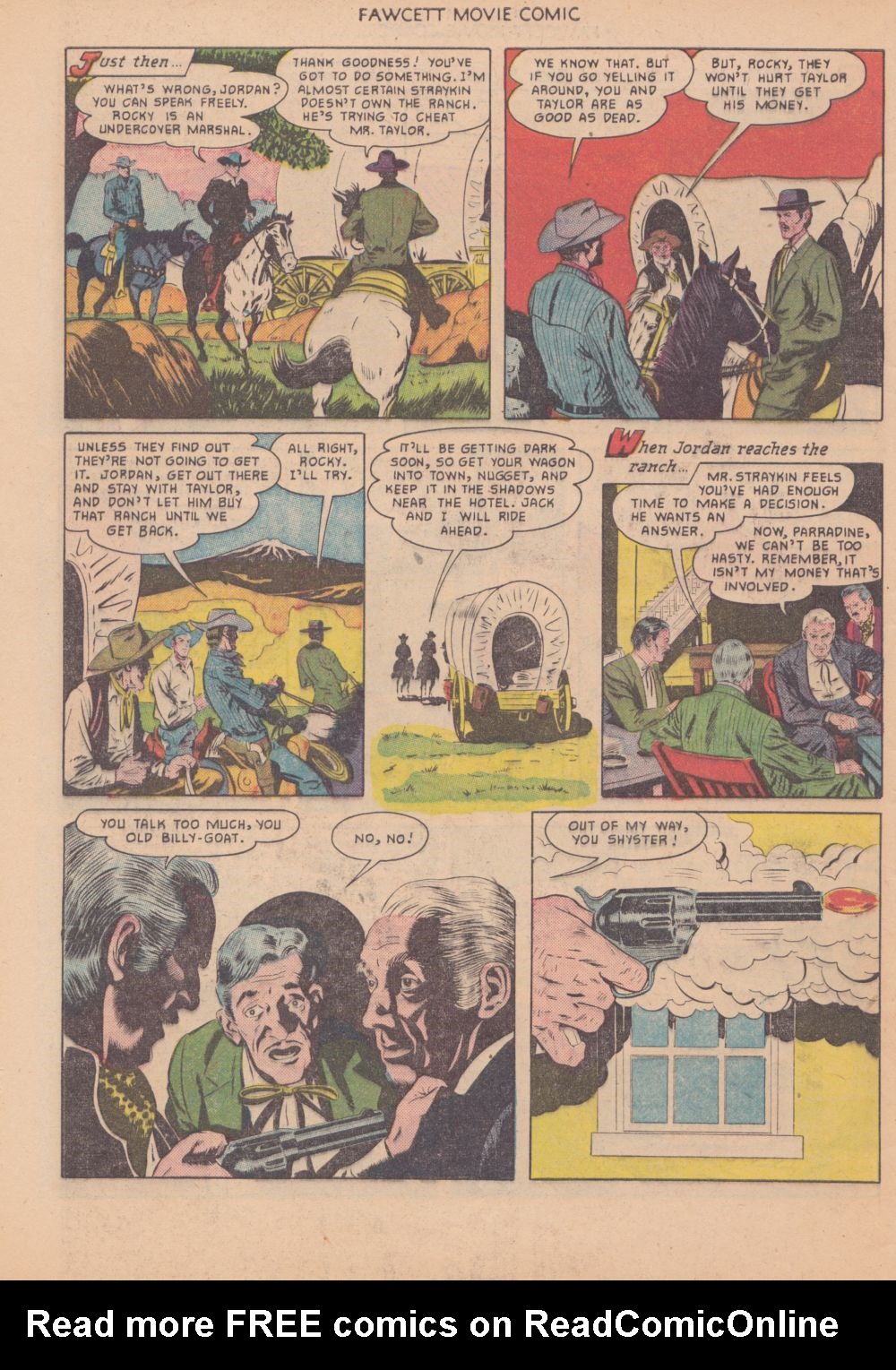 Read online Fawcett Movie Comic comic -  Issue #12 - 28