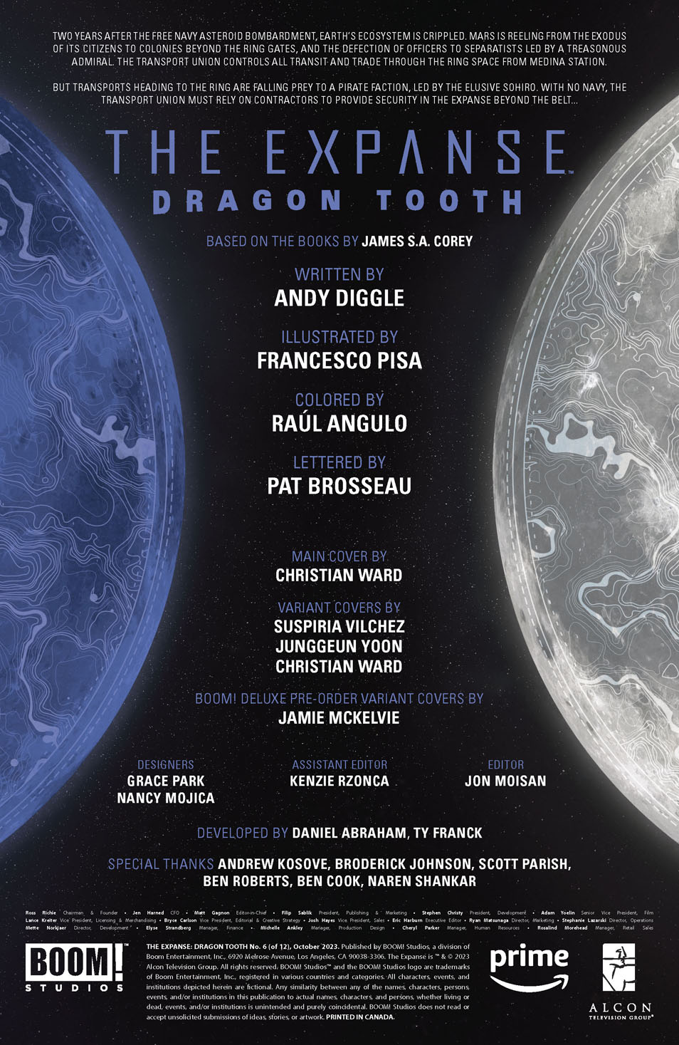 Read online The Expanse: Dragon Tooth comic -  Issue #6 - 2