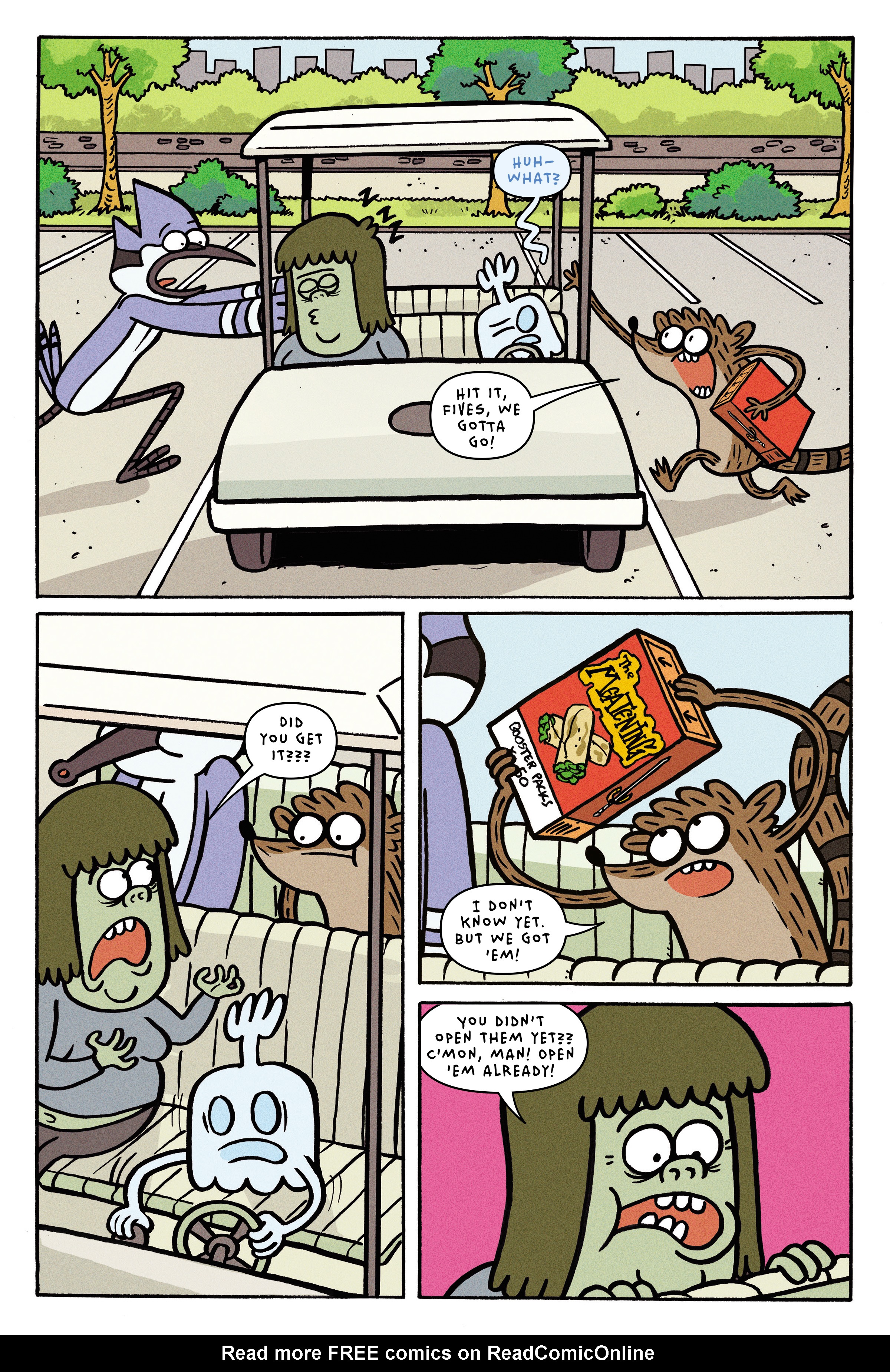 Read online Regular Show: The Meatening comic -  Issue # TPB - 97
