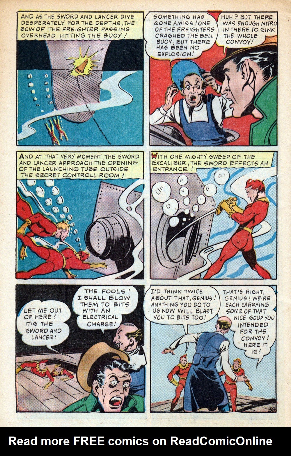 Read online Super-Mystery Comics comic -  Issue #23 - 40