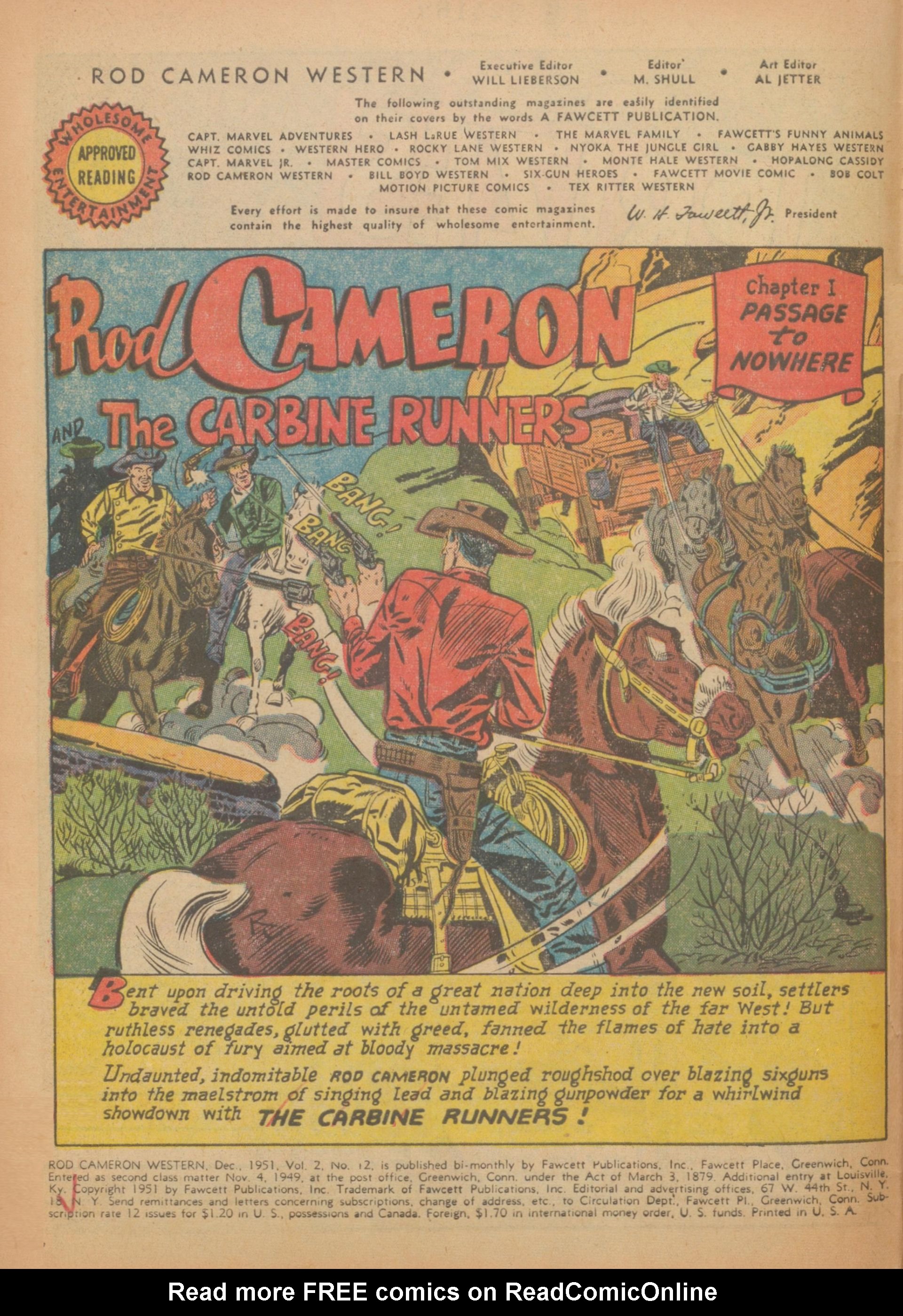 Read online Rod Cameron Western comic -  Issue #12 - 4