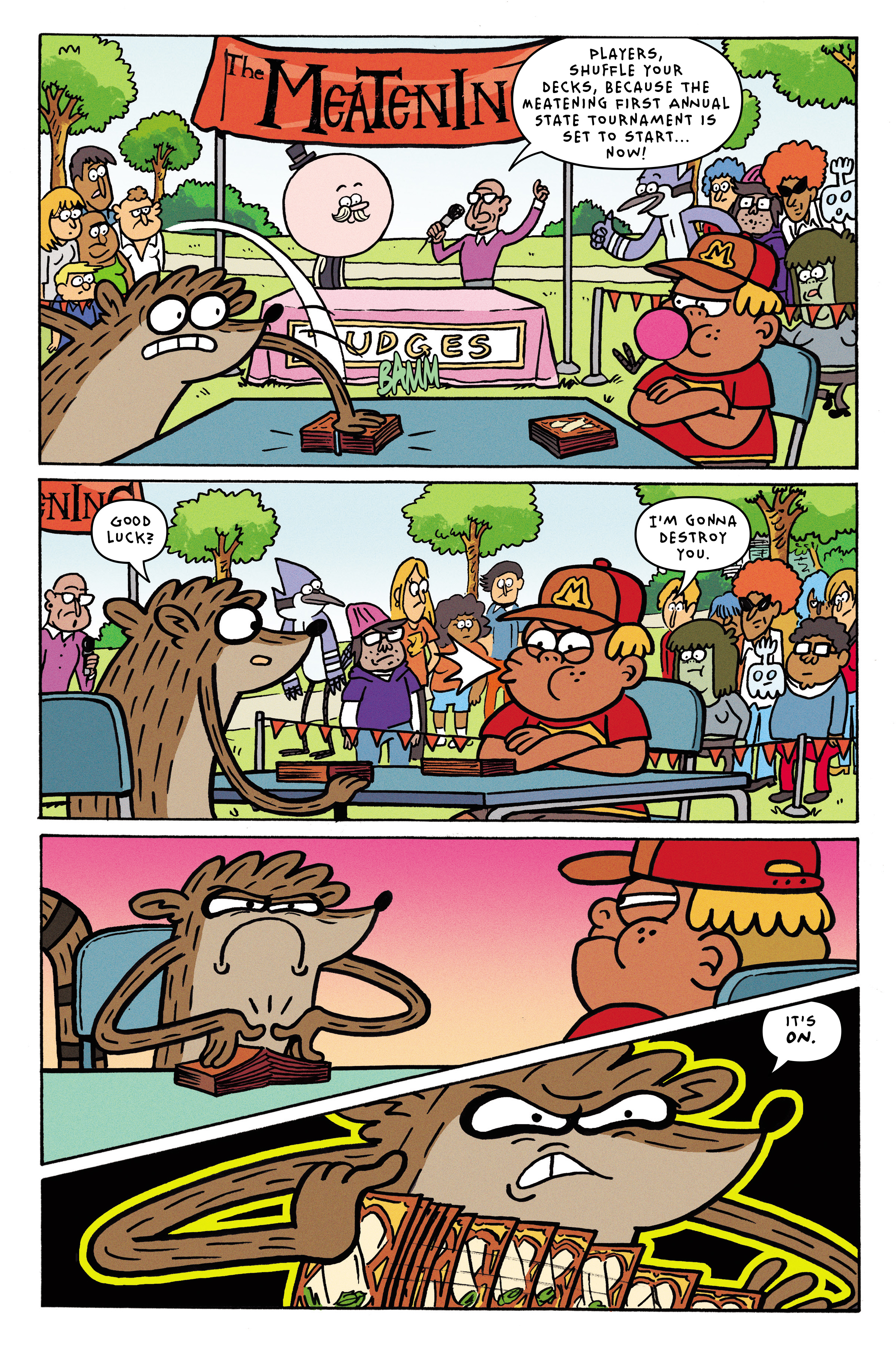 Read online Regular Show: The Meatening comic -  Issue # TPB - 106