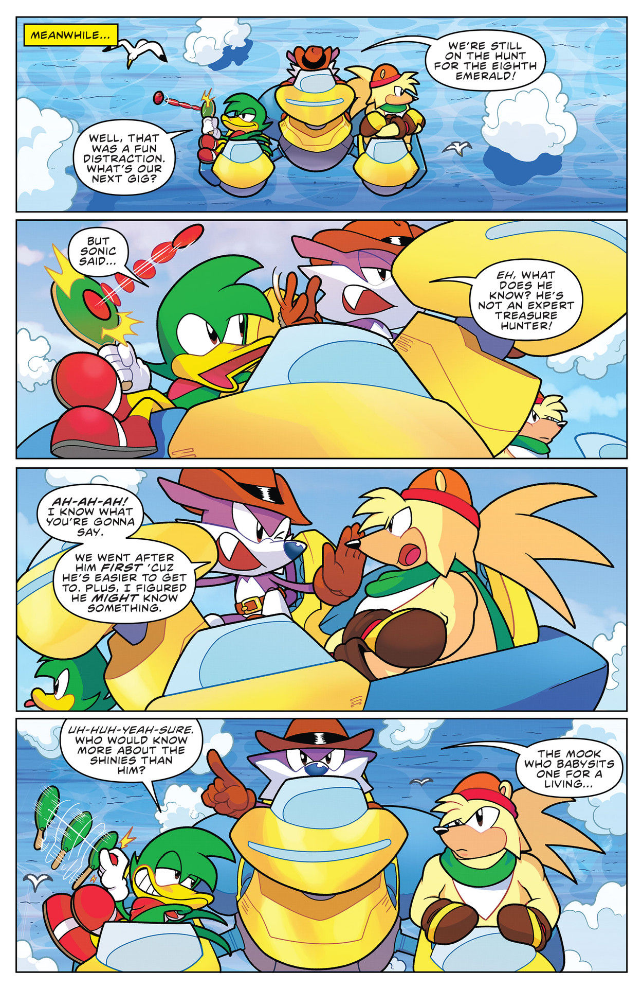 Read online Sonic the Hedgehog: Fang the Hunter comic -  Issue #1 - 13