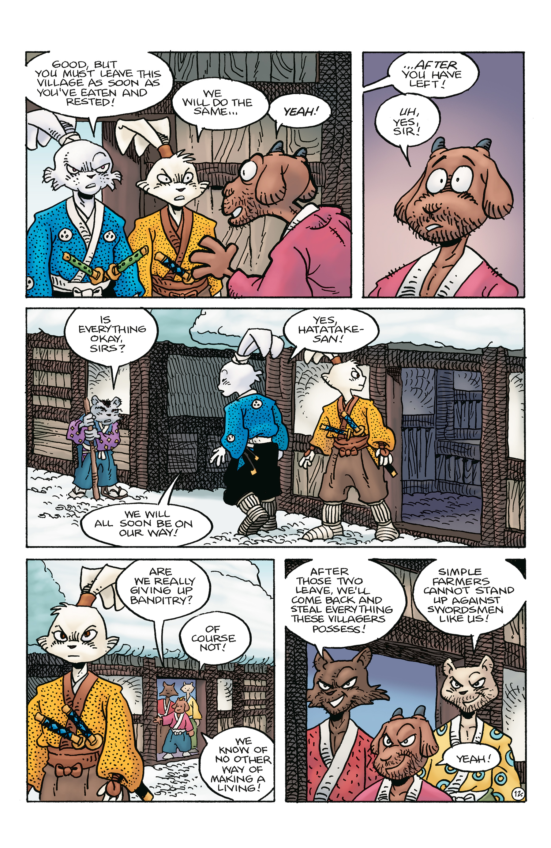Read online Usagi Yojimbo: Ice and Snow comic -  Issue #5 - 14