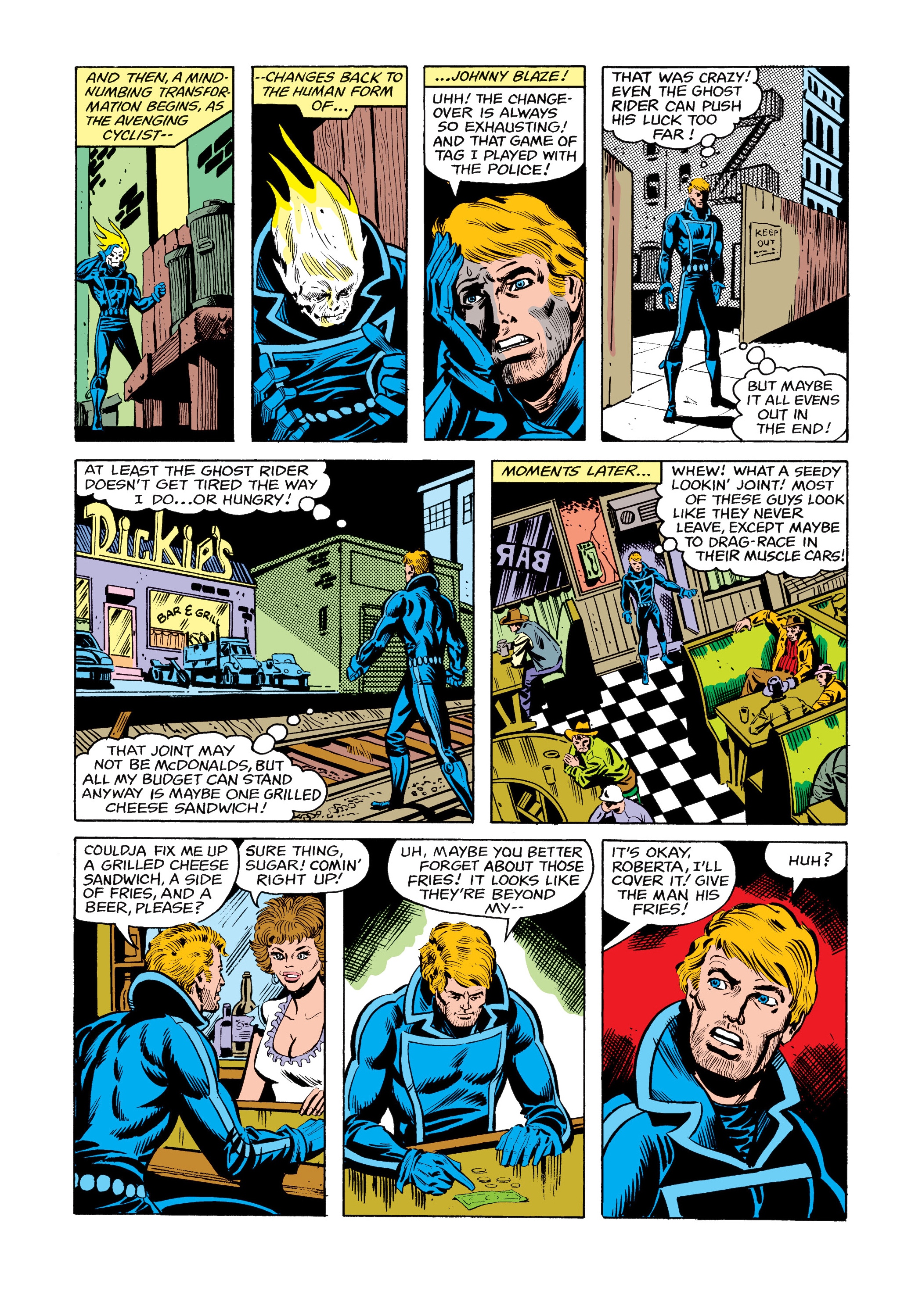 Read online Marvel Masterworks: Ghost Rider comic -  Issue # TPB 4 (Part 1) - 15