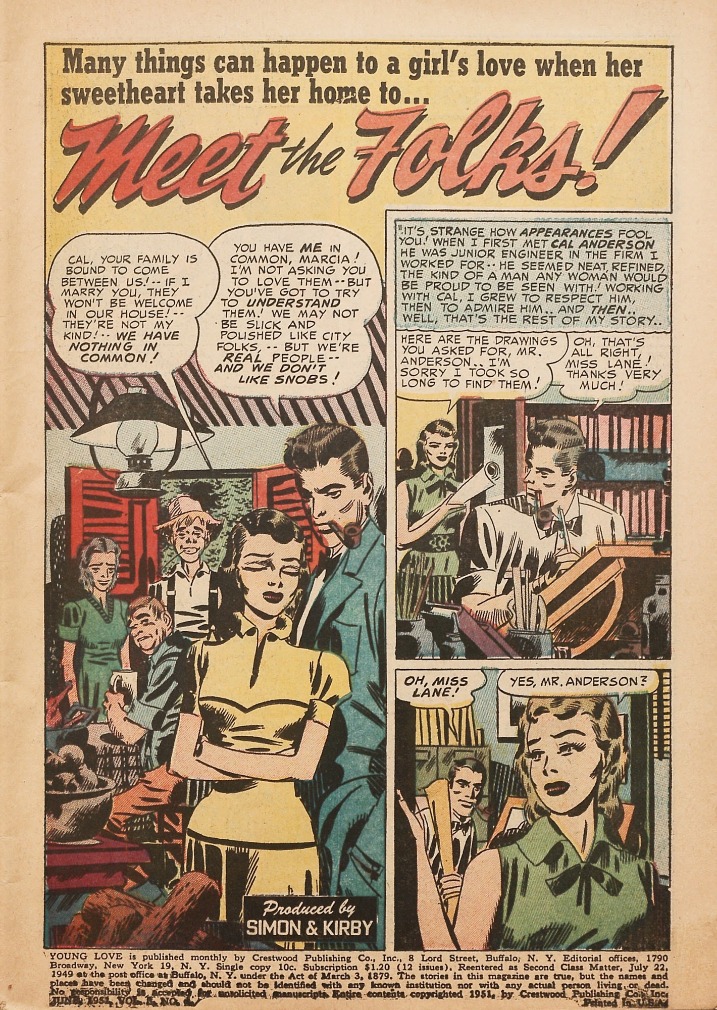 Read online Young Love (1949) comic -  Issue #22 - 3