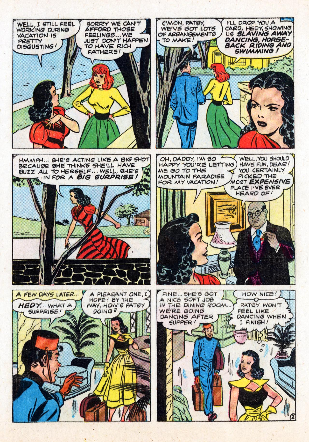 Read online Patsy and Hedy comic -  Issue #5 - 23