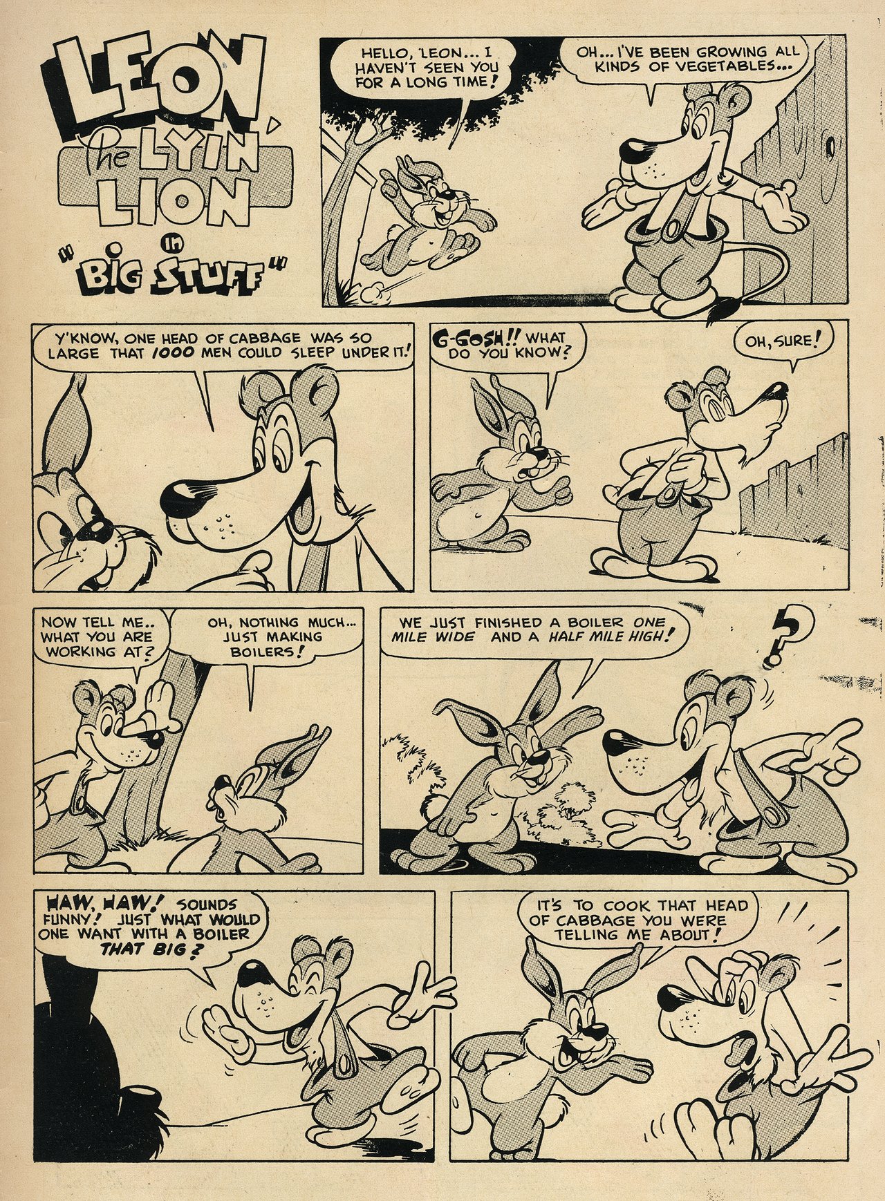 Read online Zoo Funnies comic -  Issue #1 - 35