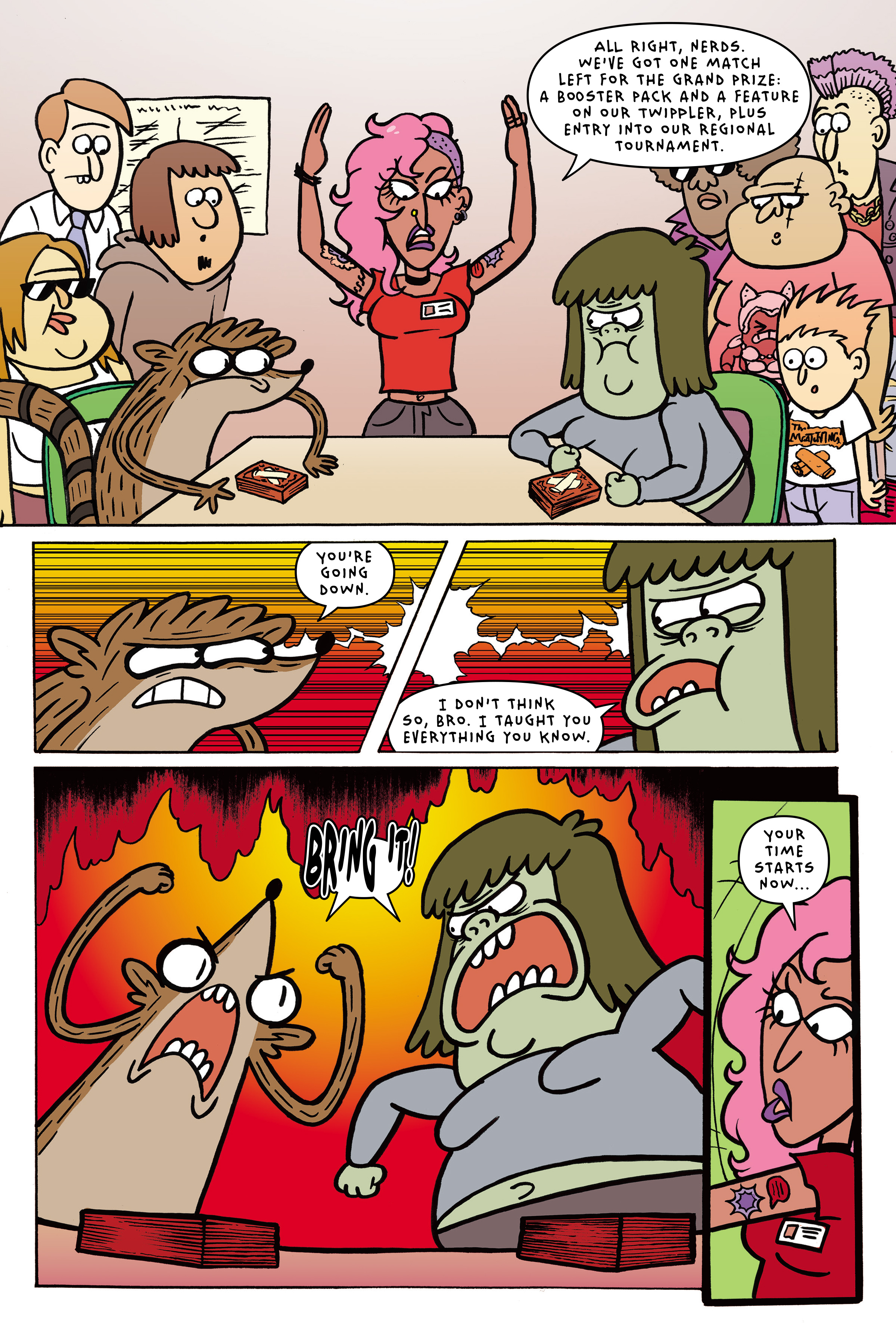 Read online Regular Show: The Meatening comic -  Issue # TPB - 33