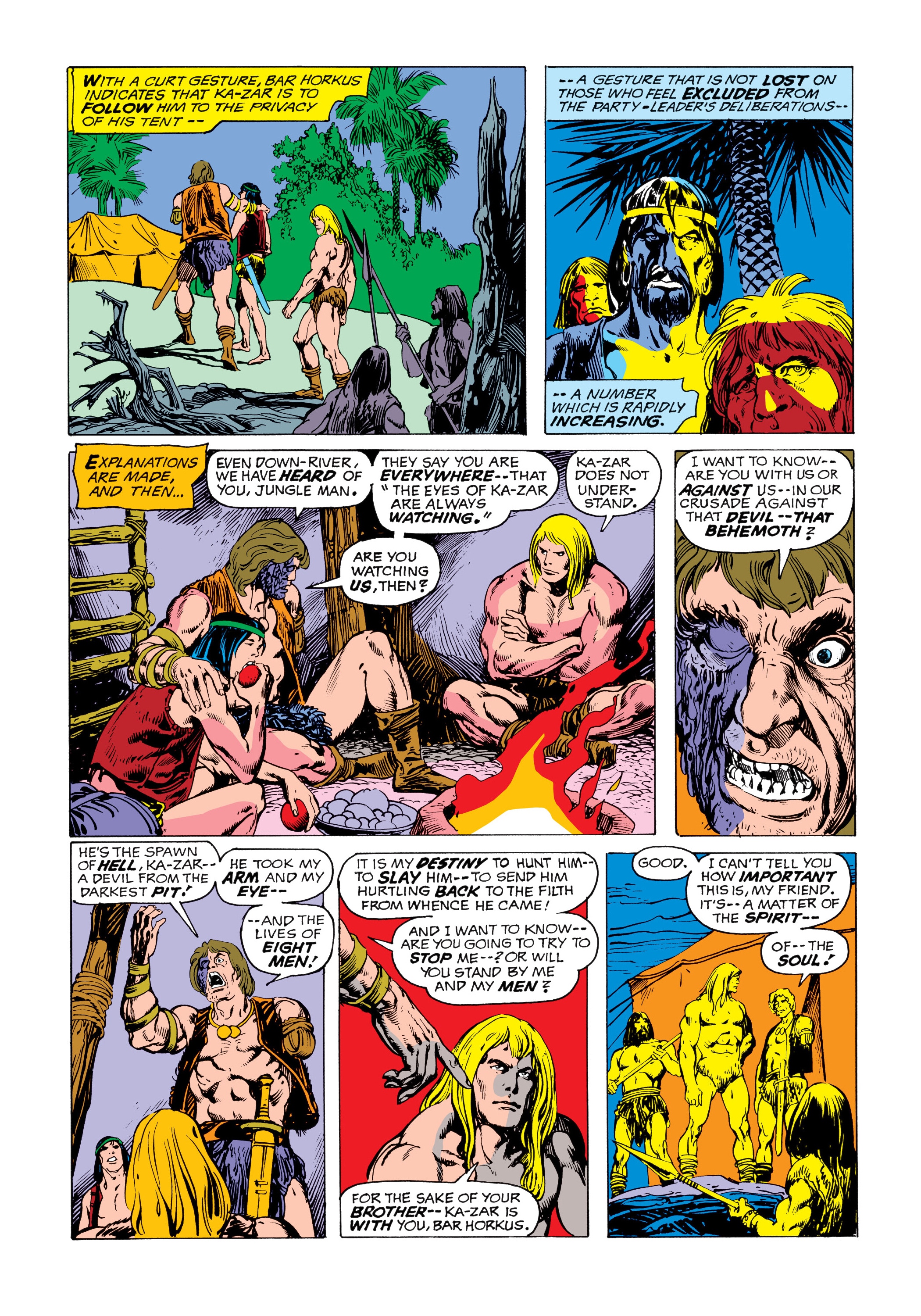Read online Marvel Masterworks: Ka-Zar comic -  Issue # TPB 3 (Part 1) - 19