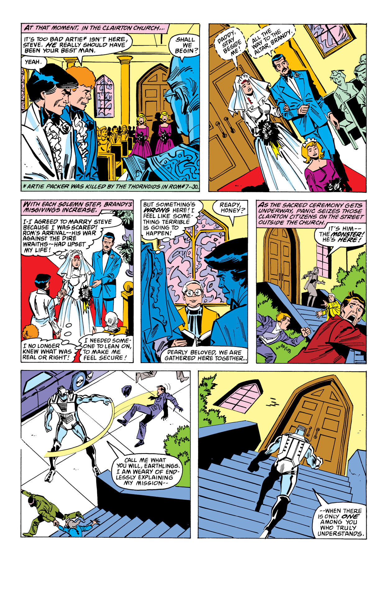 Read online Rom: The Original Marvel Years Omnibus comic -  Issue # TPB (Part 4) - 7