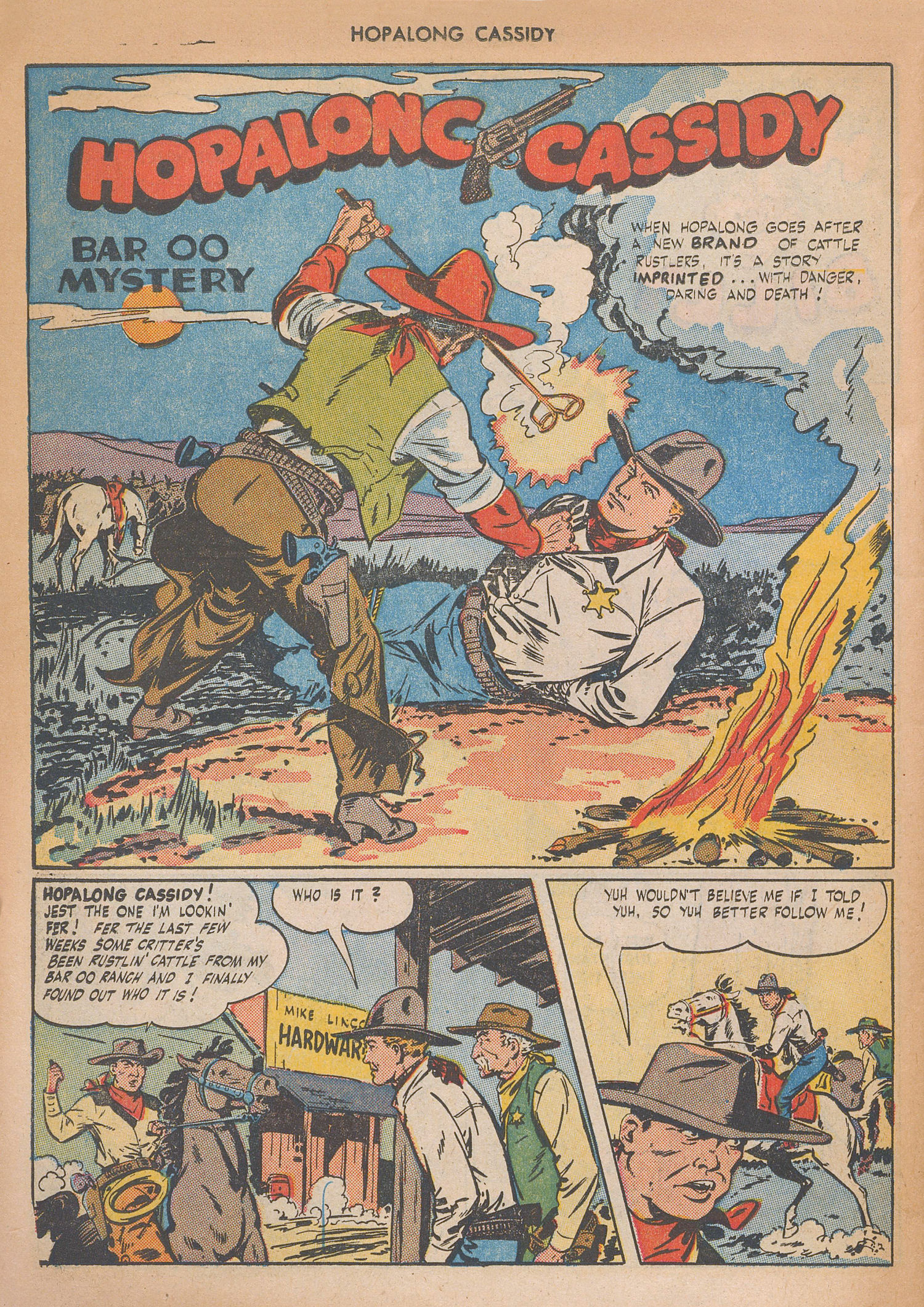 Read online Hopalong Cassidy comic -  Issue #4 - 42