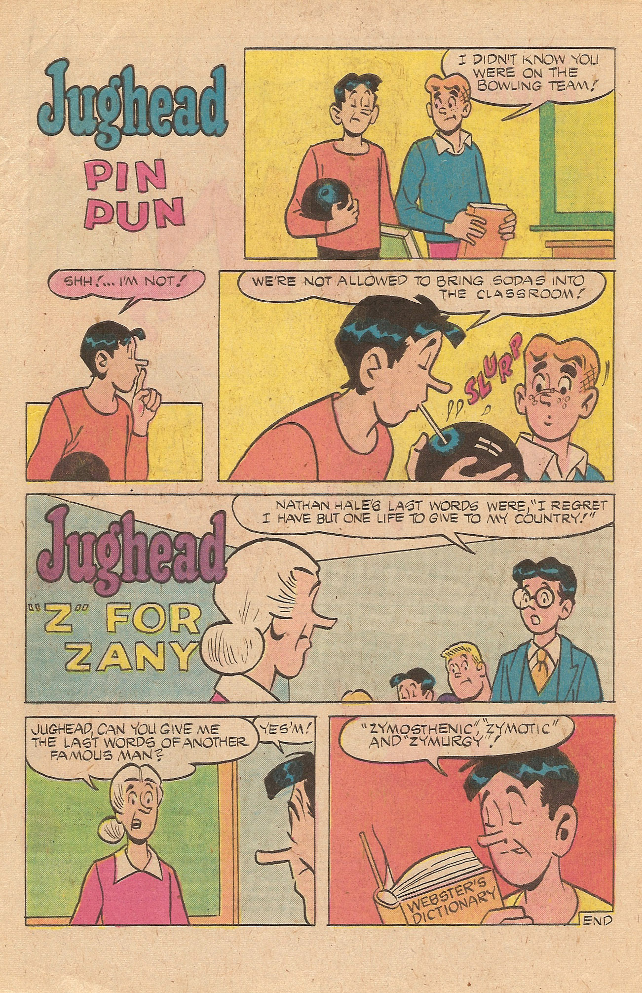 Read online Jughead's Jokes comic -  Issue #52 - 4