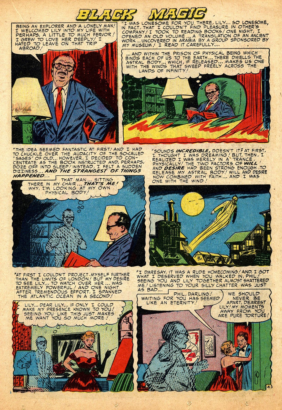 Read online Black Magic (1950) comic -  Issue #16 - 21