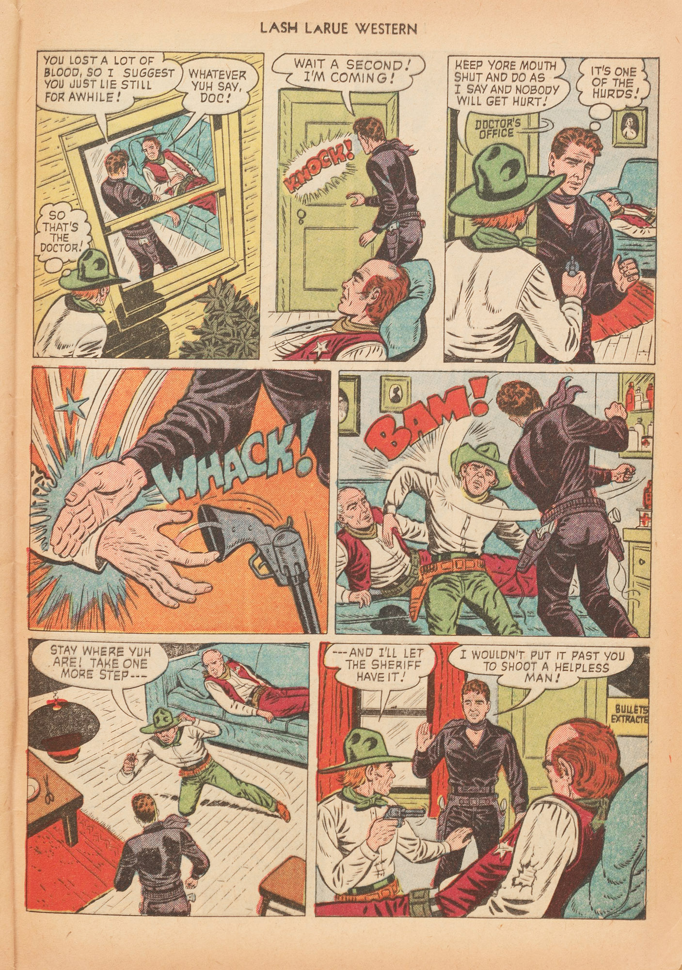 Read online Lash Larue Western (1949) comic -  Issue #15 - 41