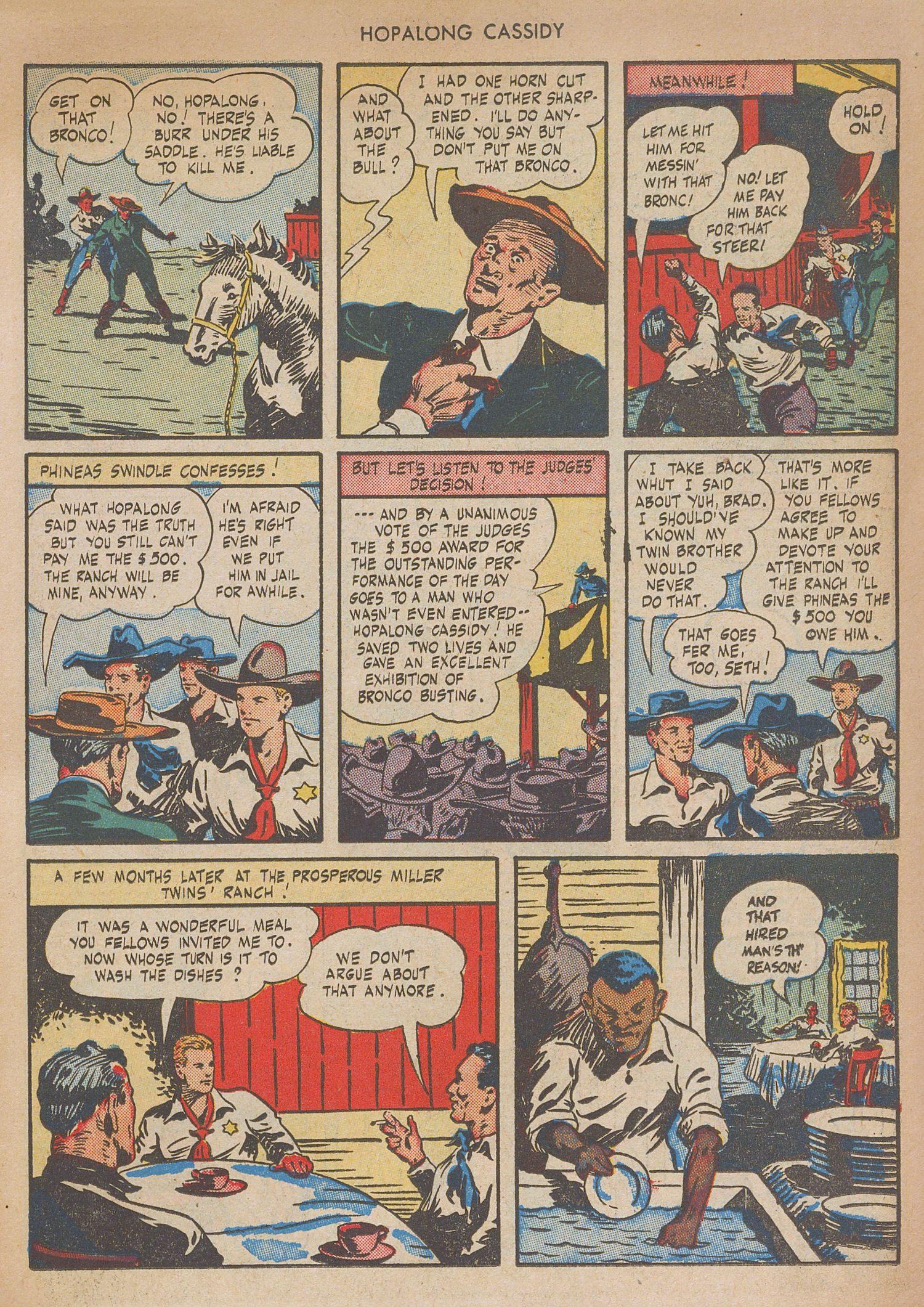 Read online Hopalong Cassidy comic -  Issue #2 - 27