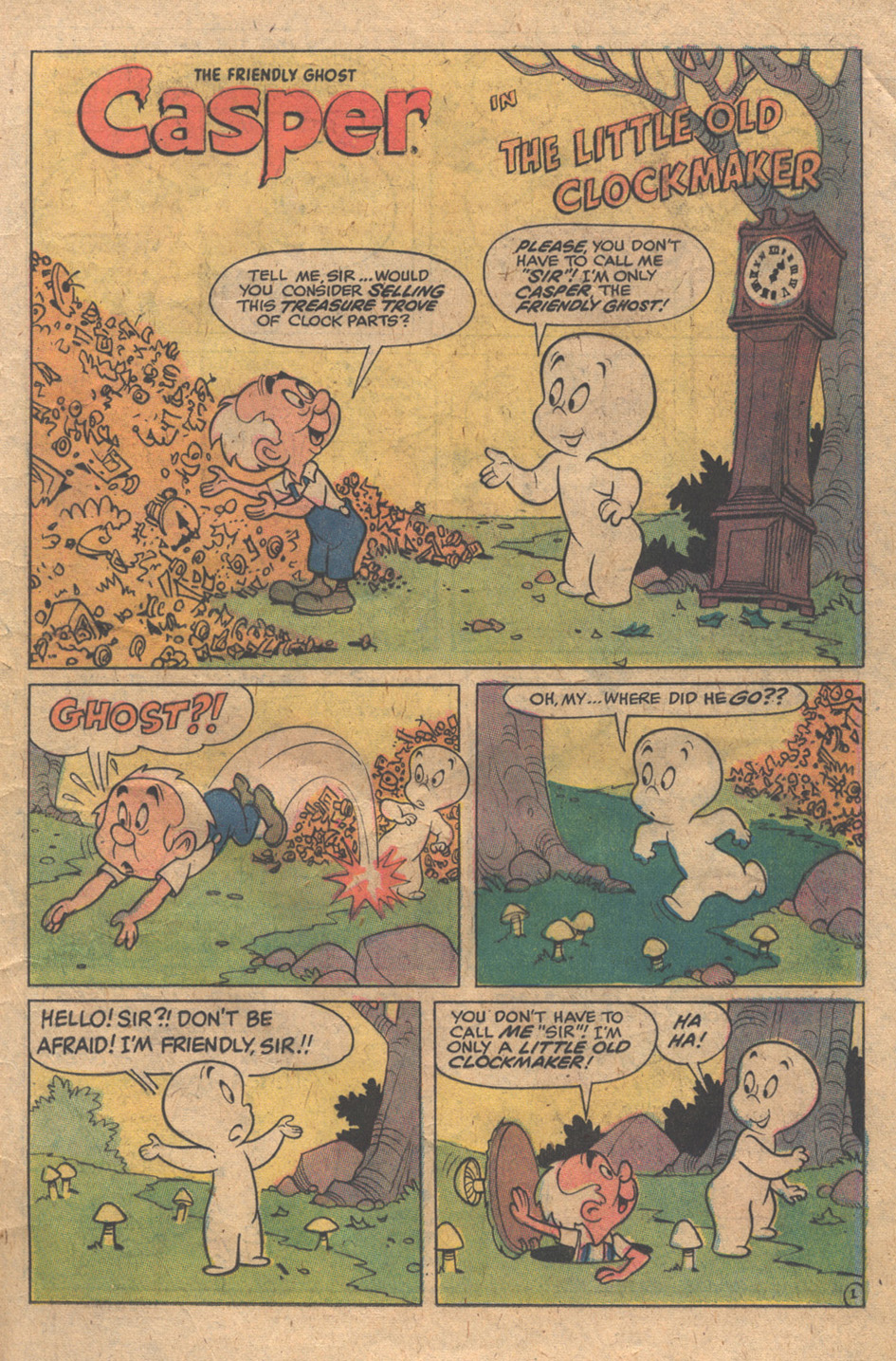 Read online Casper Strange Ghost Stories comic -  Issue #11 - 29