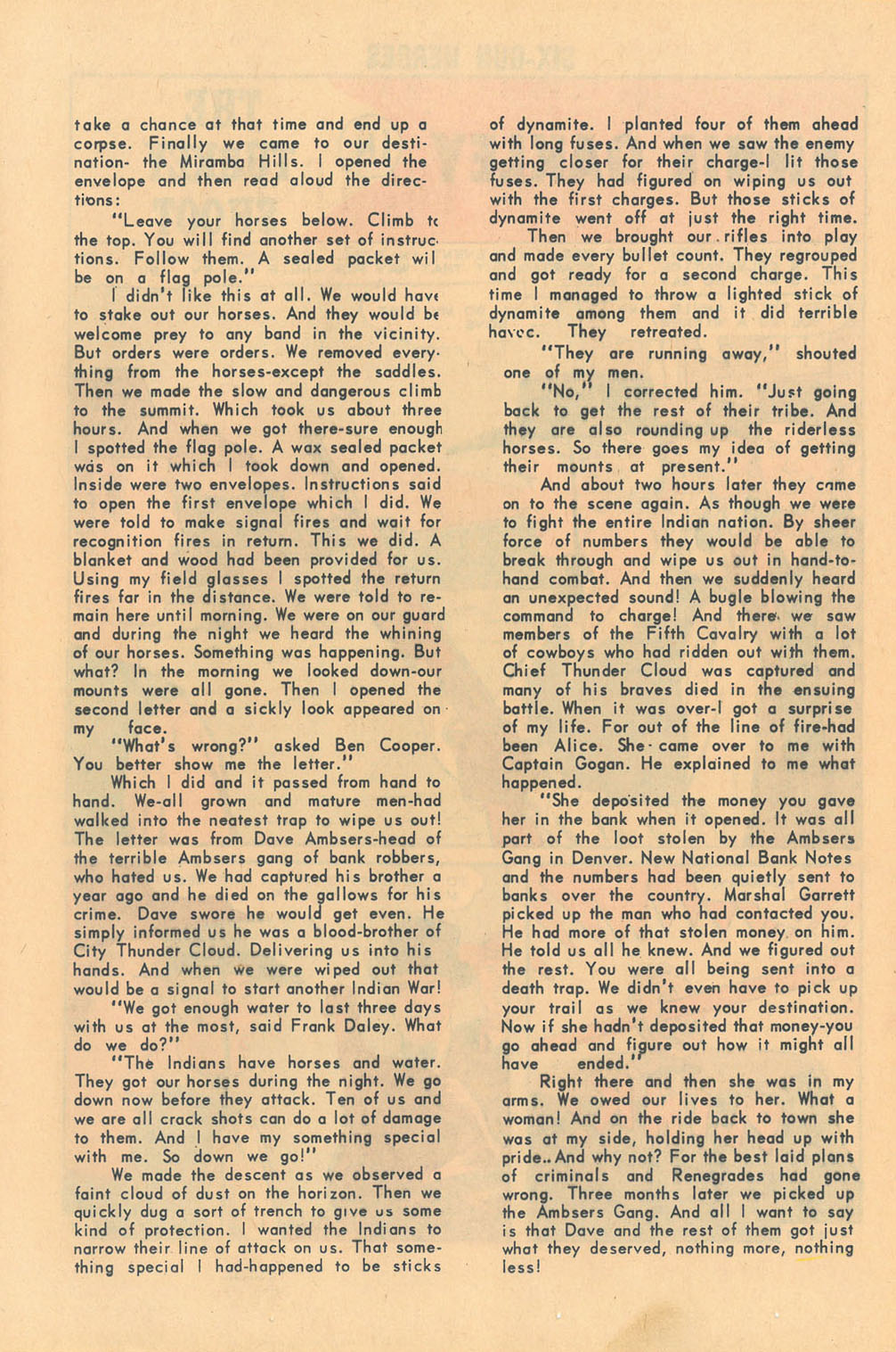 Read online Six-Gun Heroes comic -  Issue #82 - 17